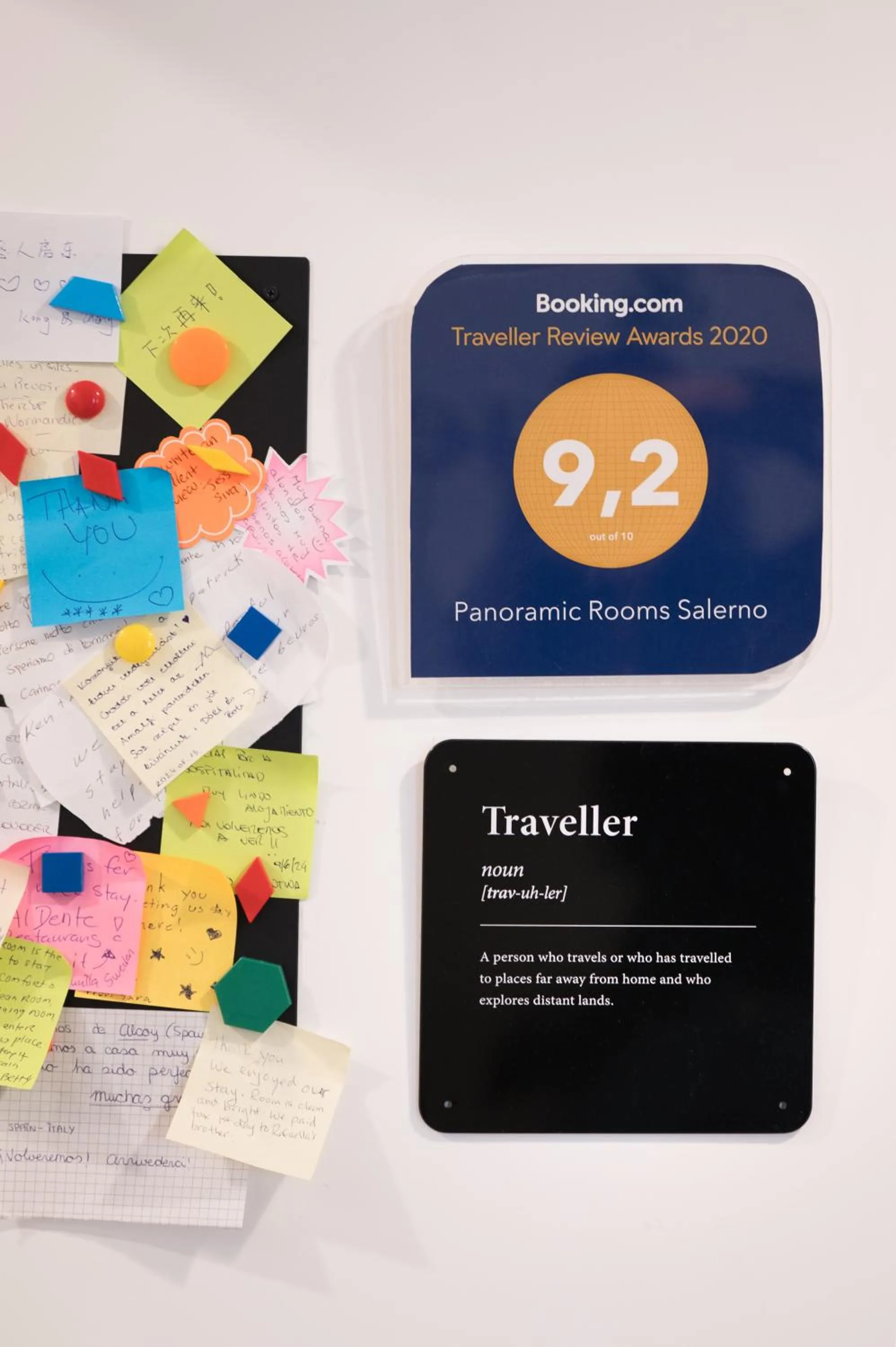 Certificate/Award in Panoramic Rooms Salerno