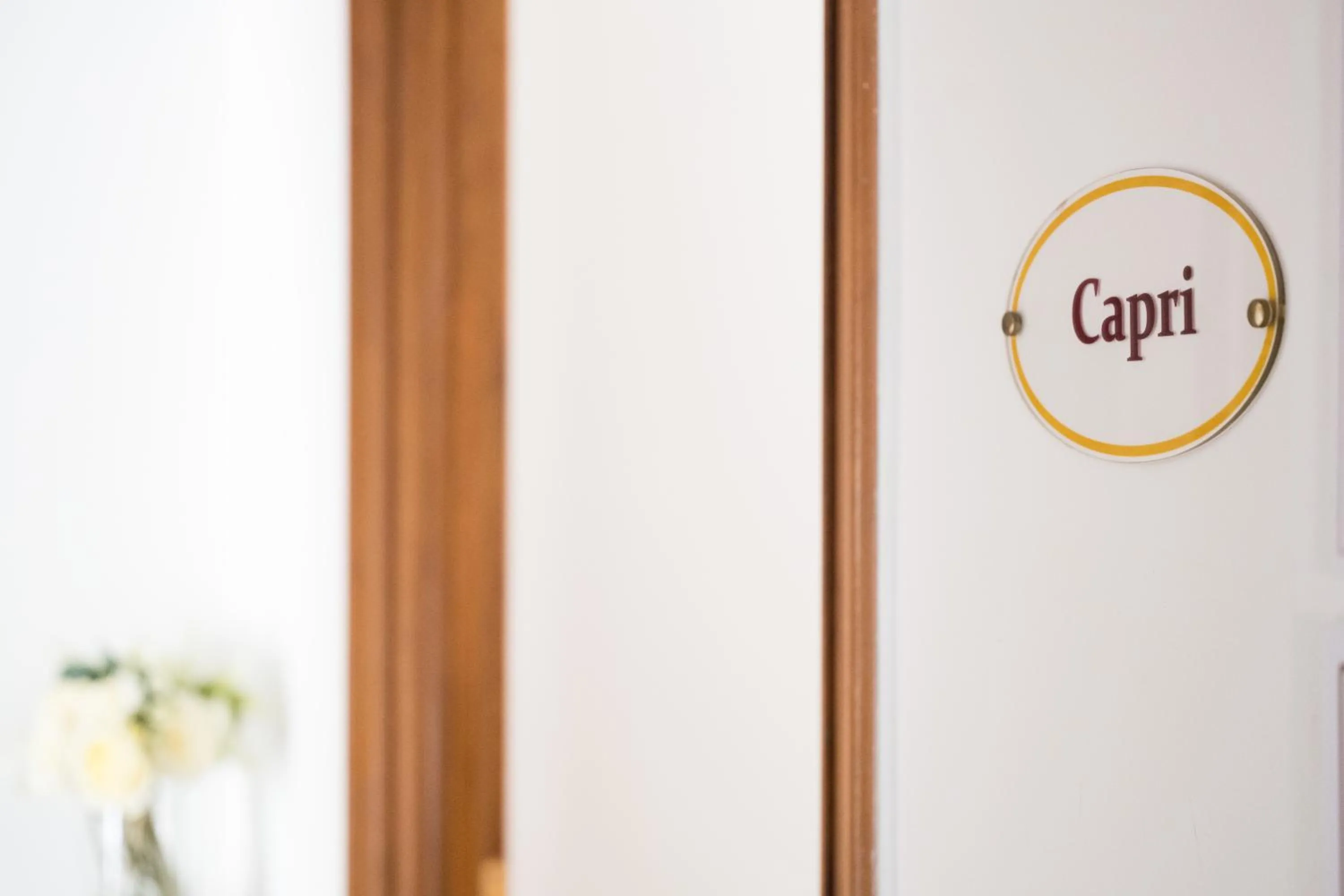 Decorative detail in Panoramic Rooms Salerno