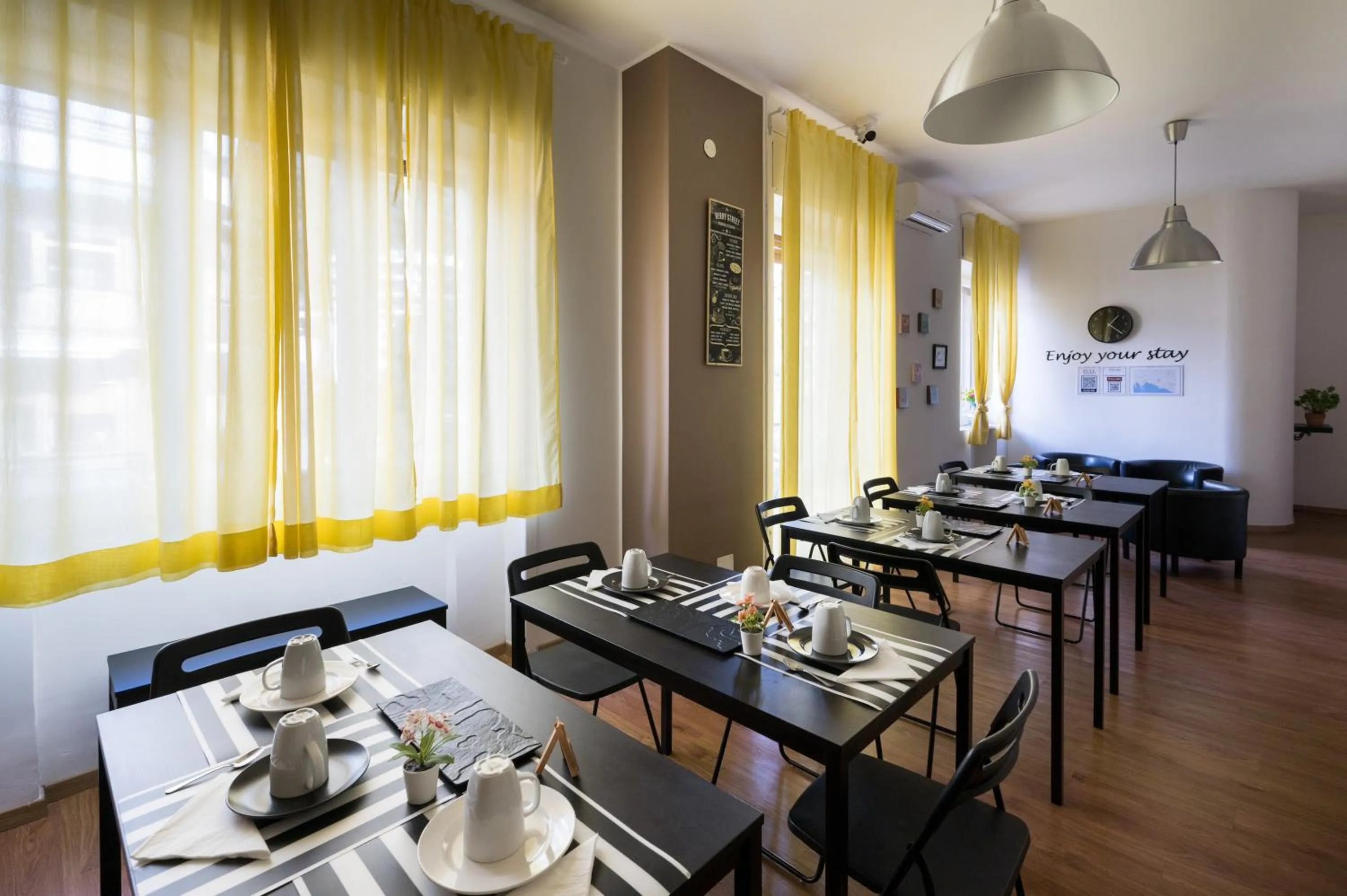 Living room in Panoramic Rooms Salerno