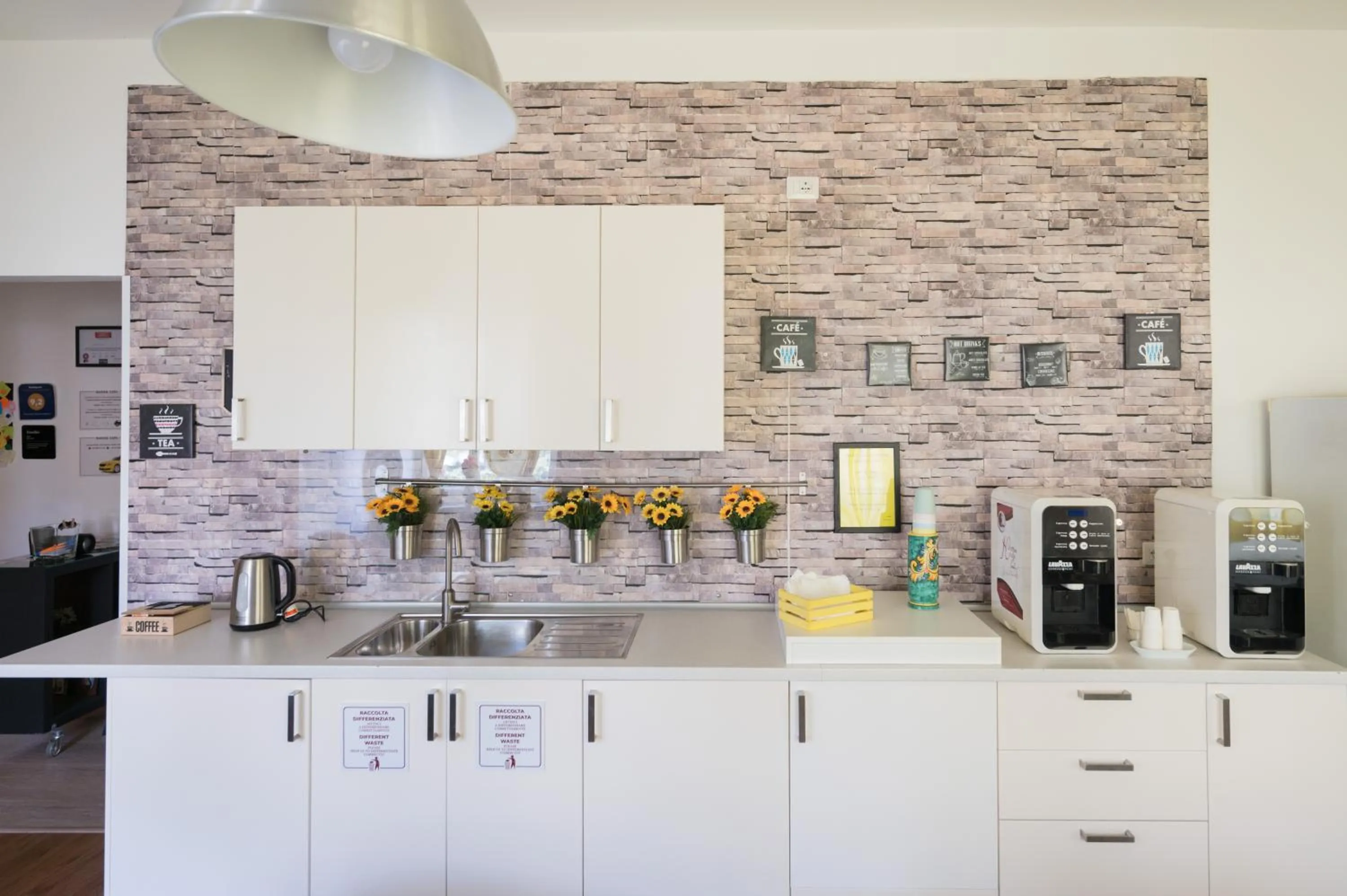 Living room in Panoramic Rooms Salerno