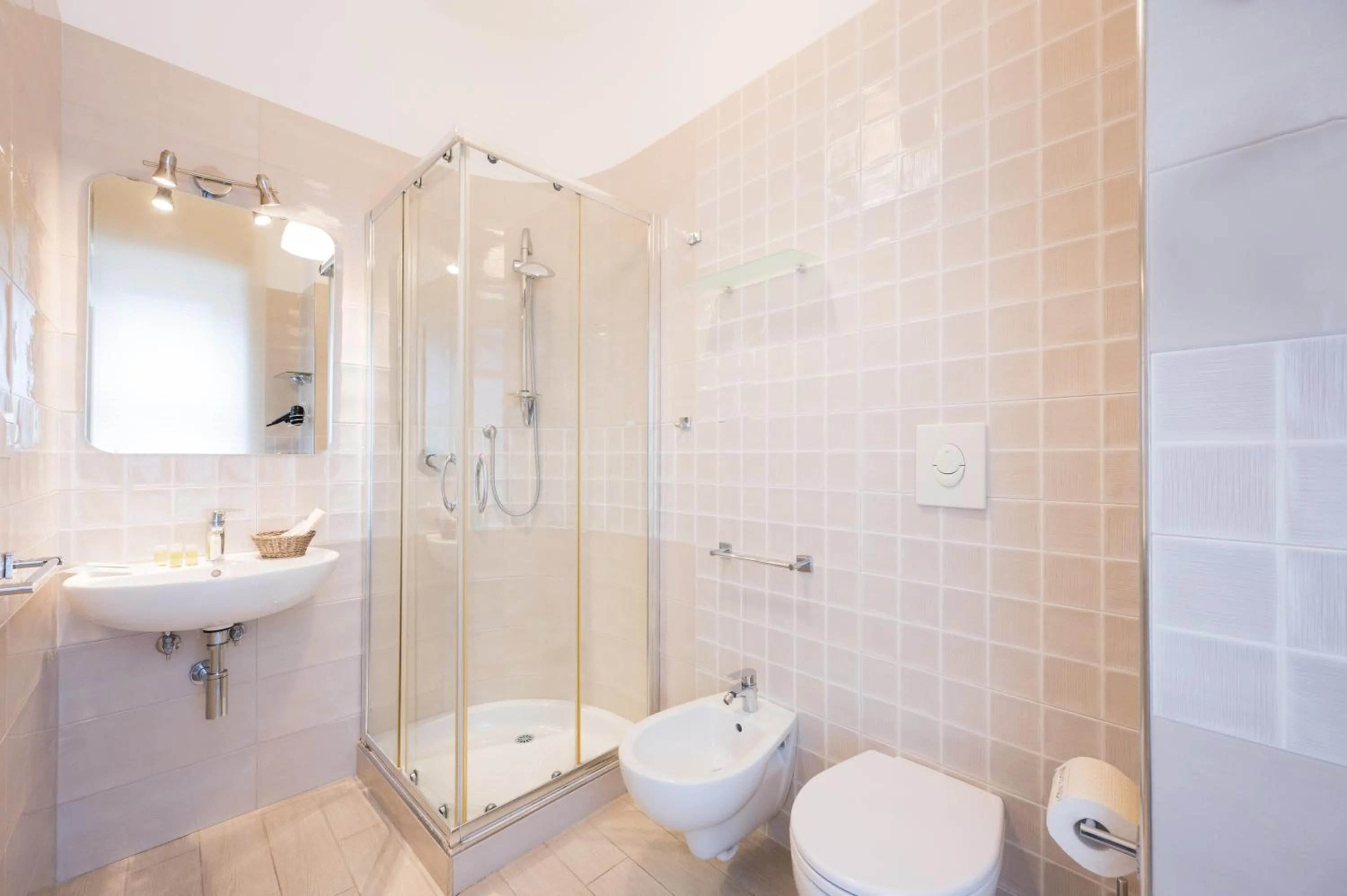 Bathroom in Panoramic Rooms Salerno