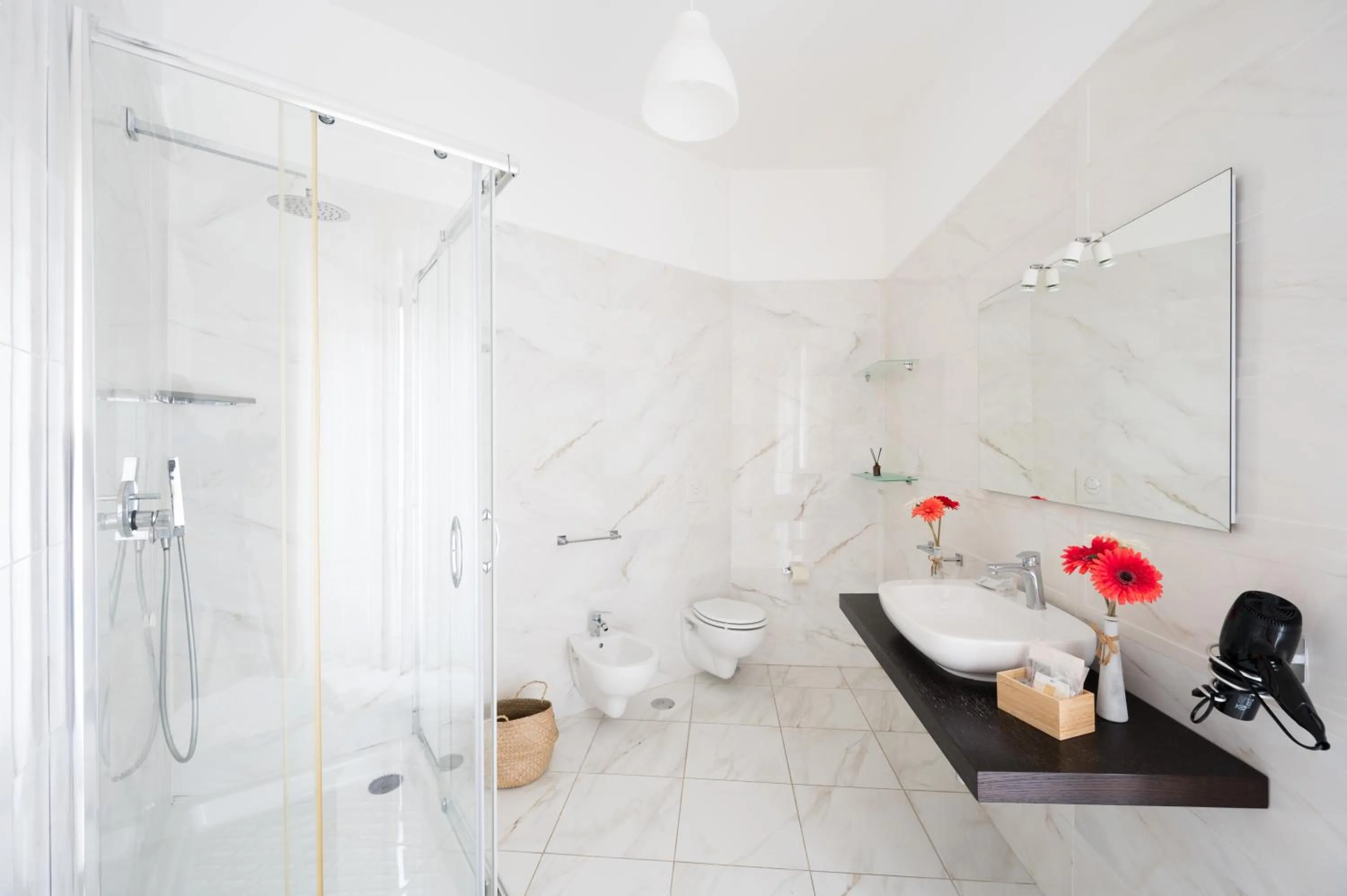 Bathroom in Panoramic Rooms Salerno