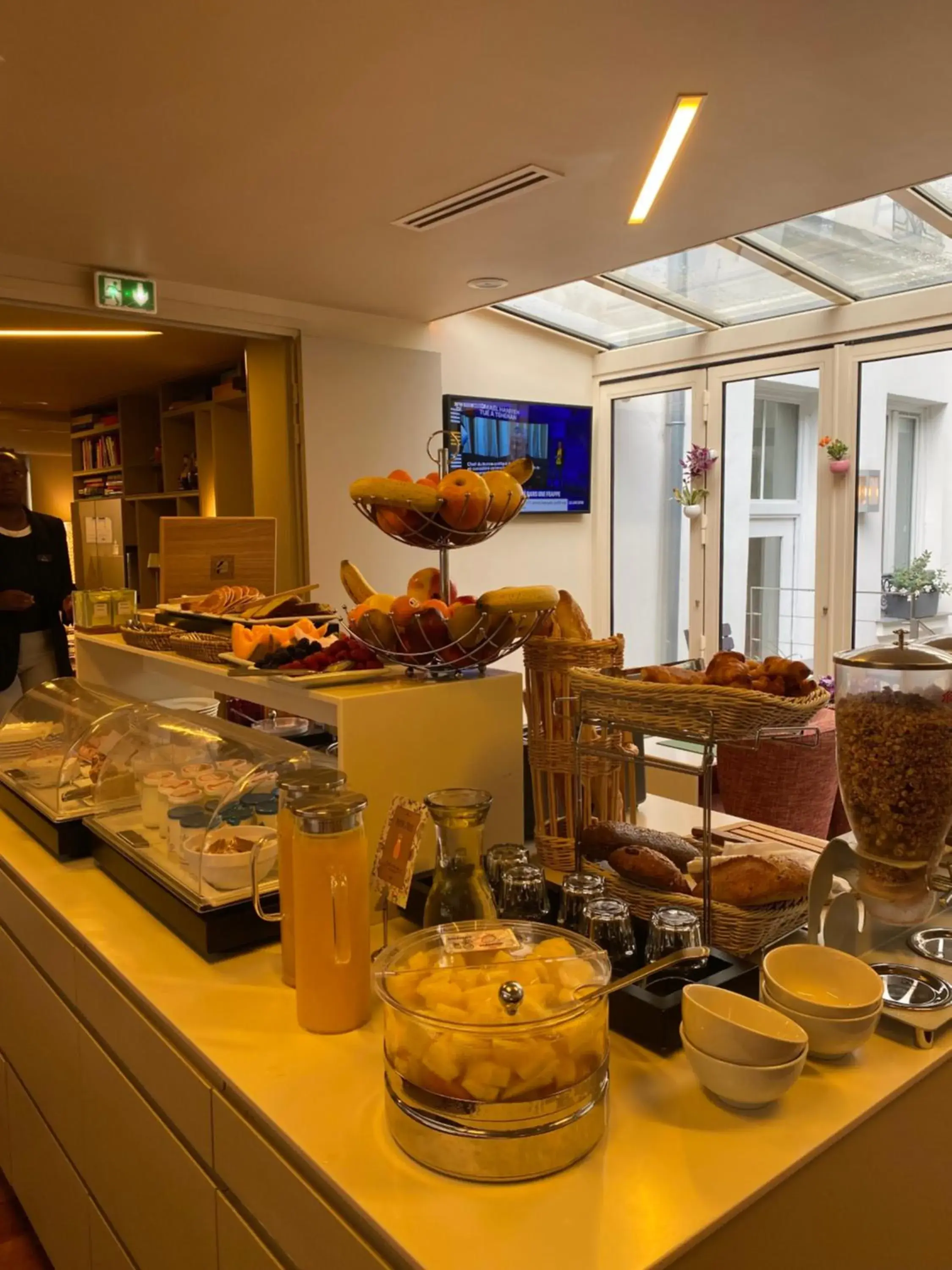 Breakfast in Hôtel Mistral Breakfast in Hôtel Mistral