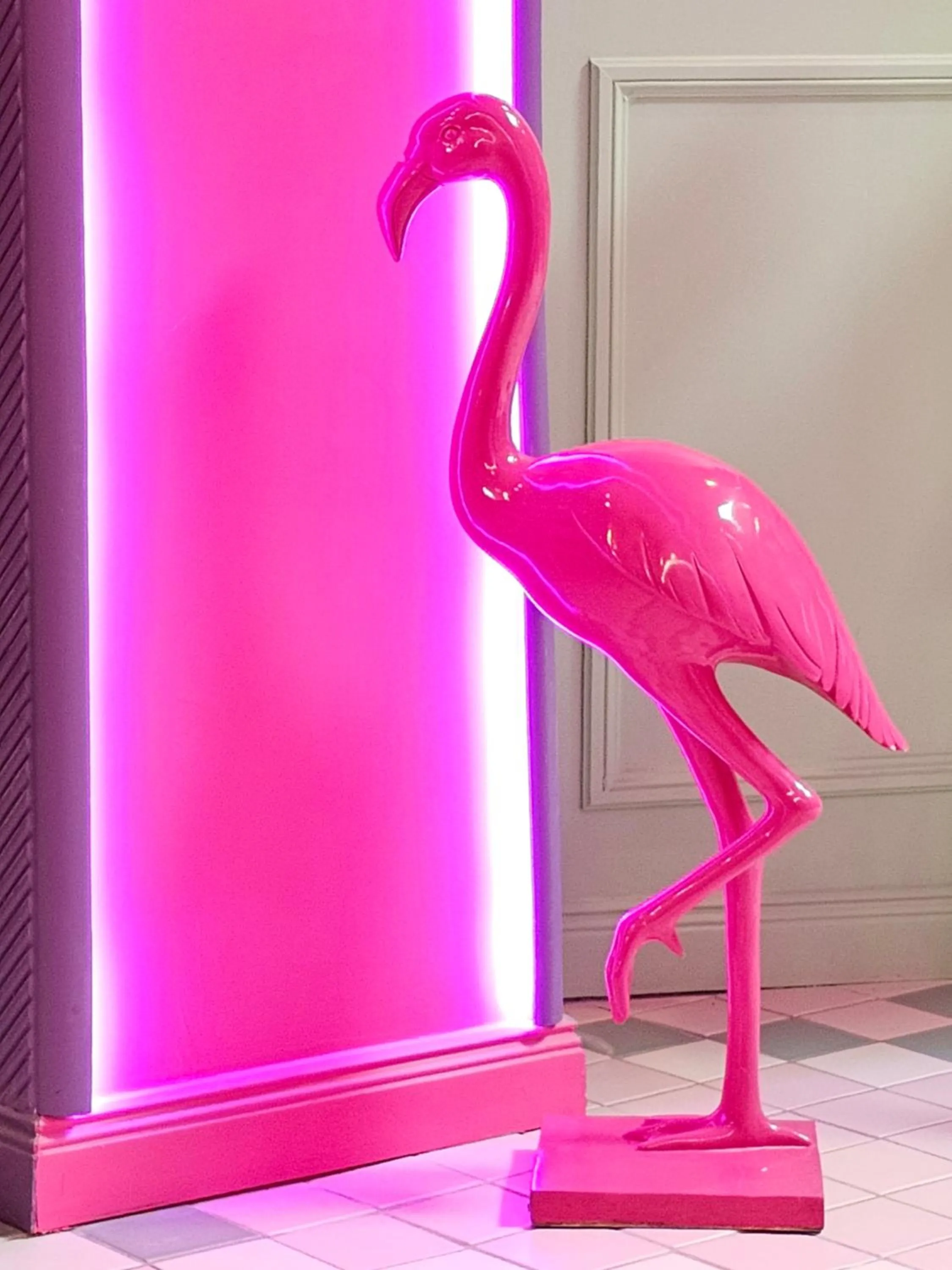 Decorative detail in Hotel La Petite Rosa