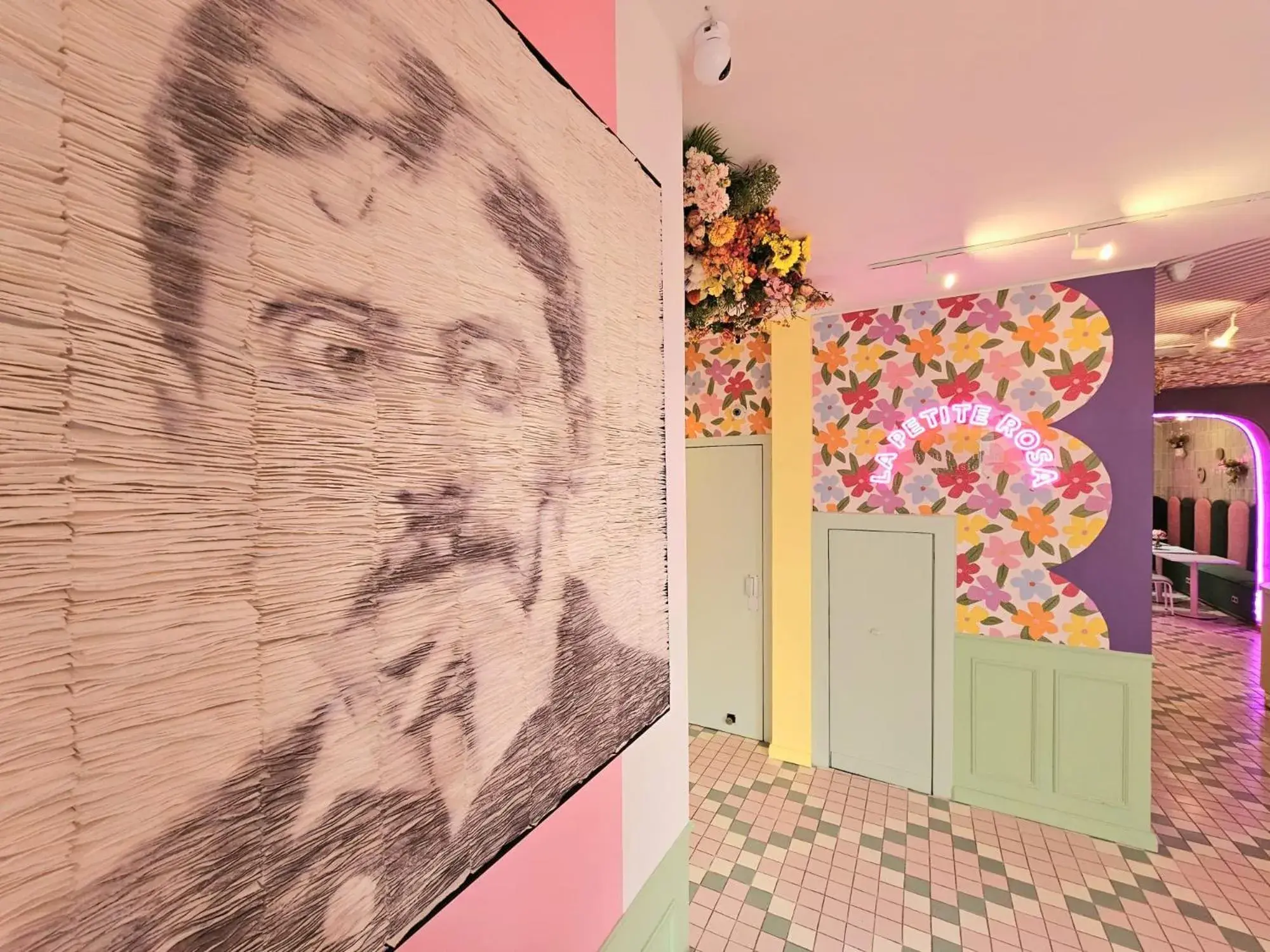 Lobby or reception in Hotel La Petite Rosa Lobby or reception in Hotel La Petite Rosa