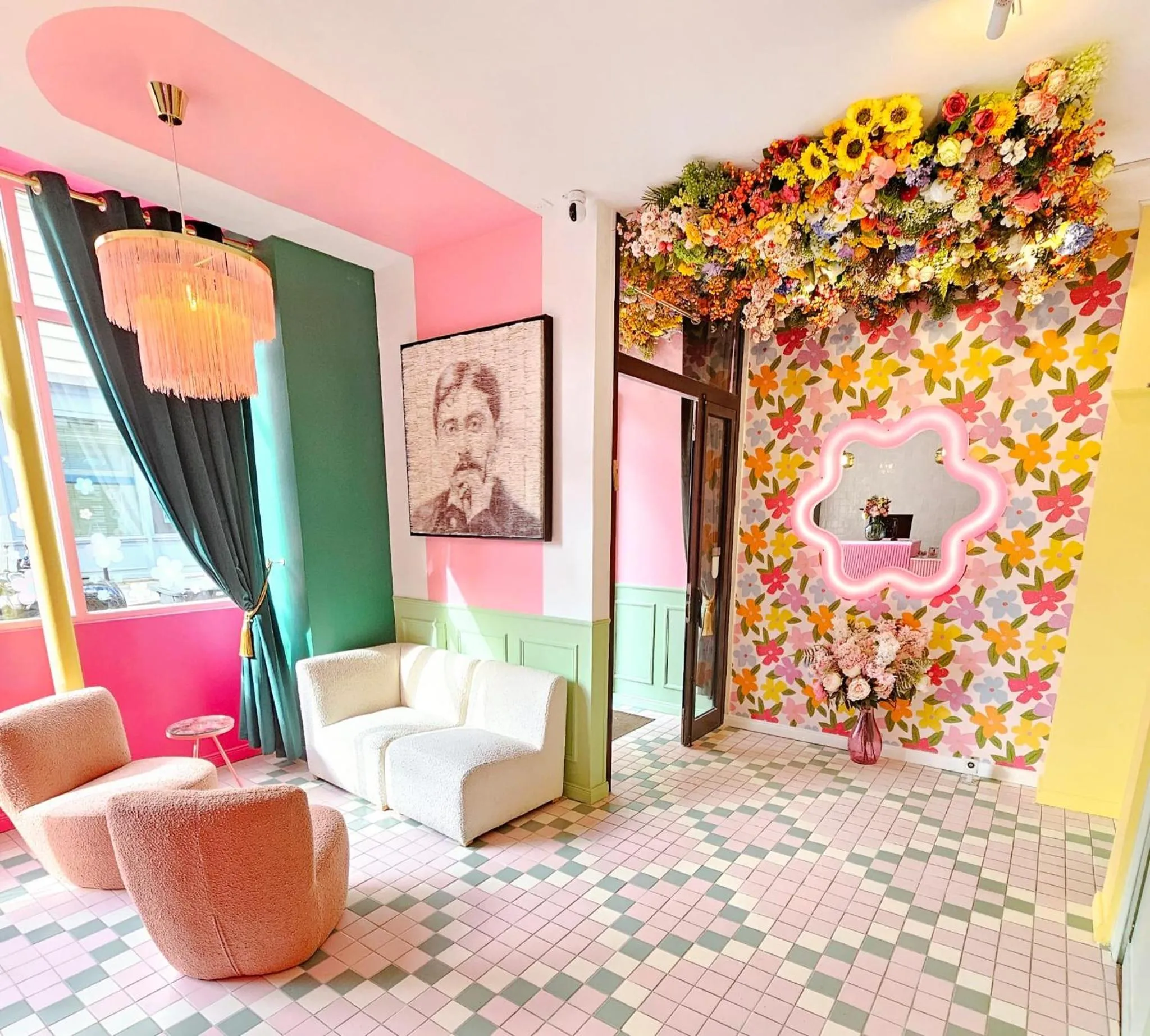 Lobby or reception in Hotel La Petite Rosa