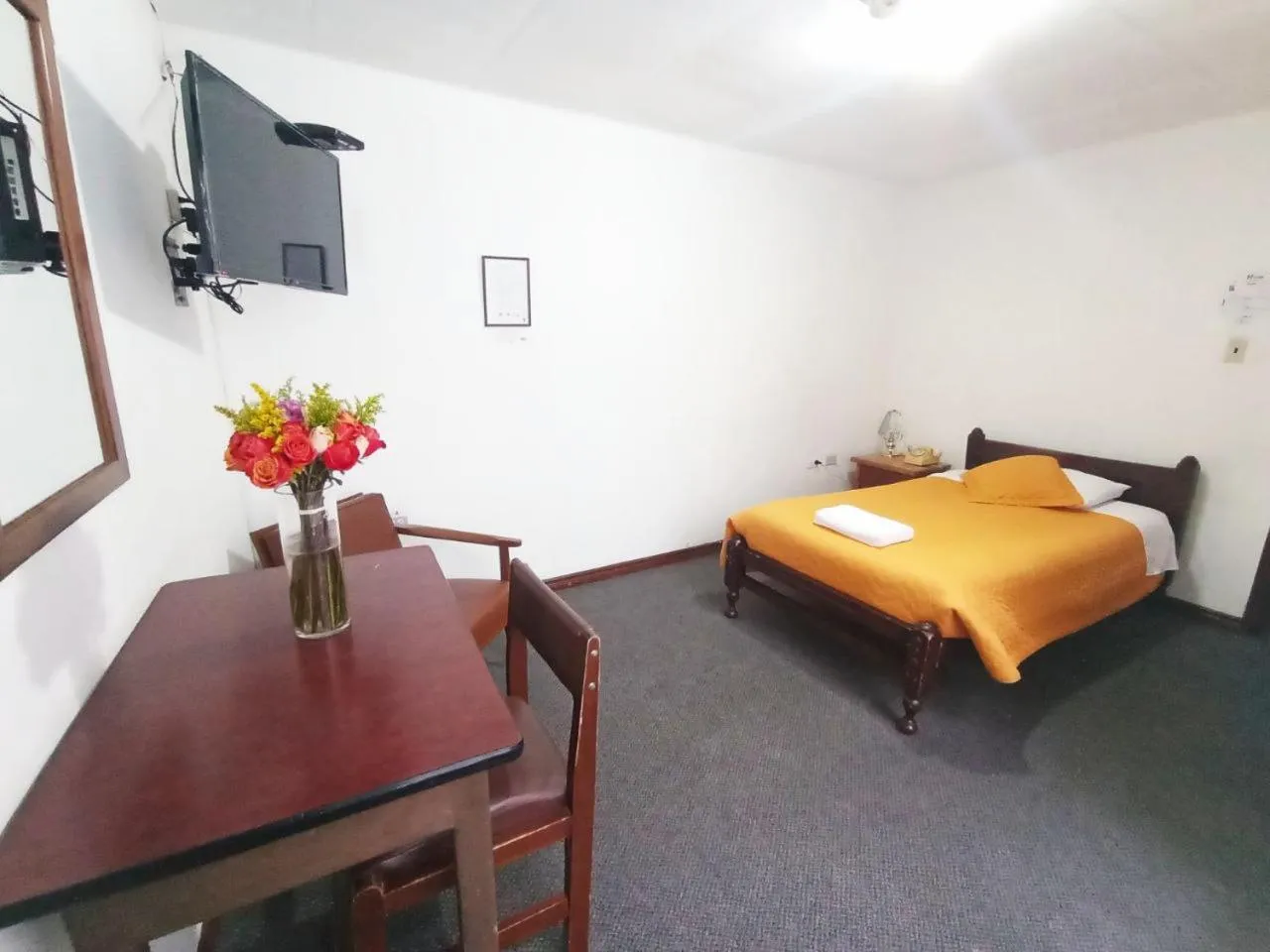 Bed in Hotel 9 de Octubre