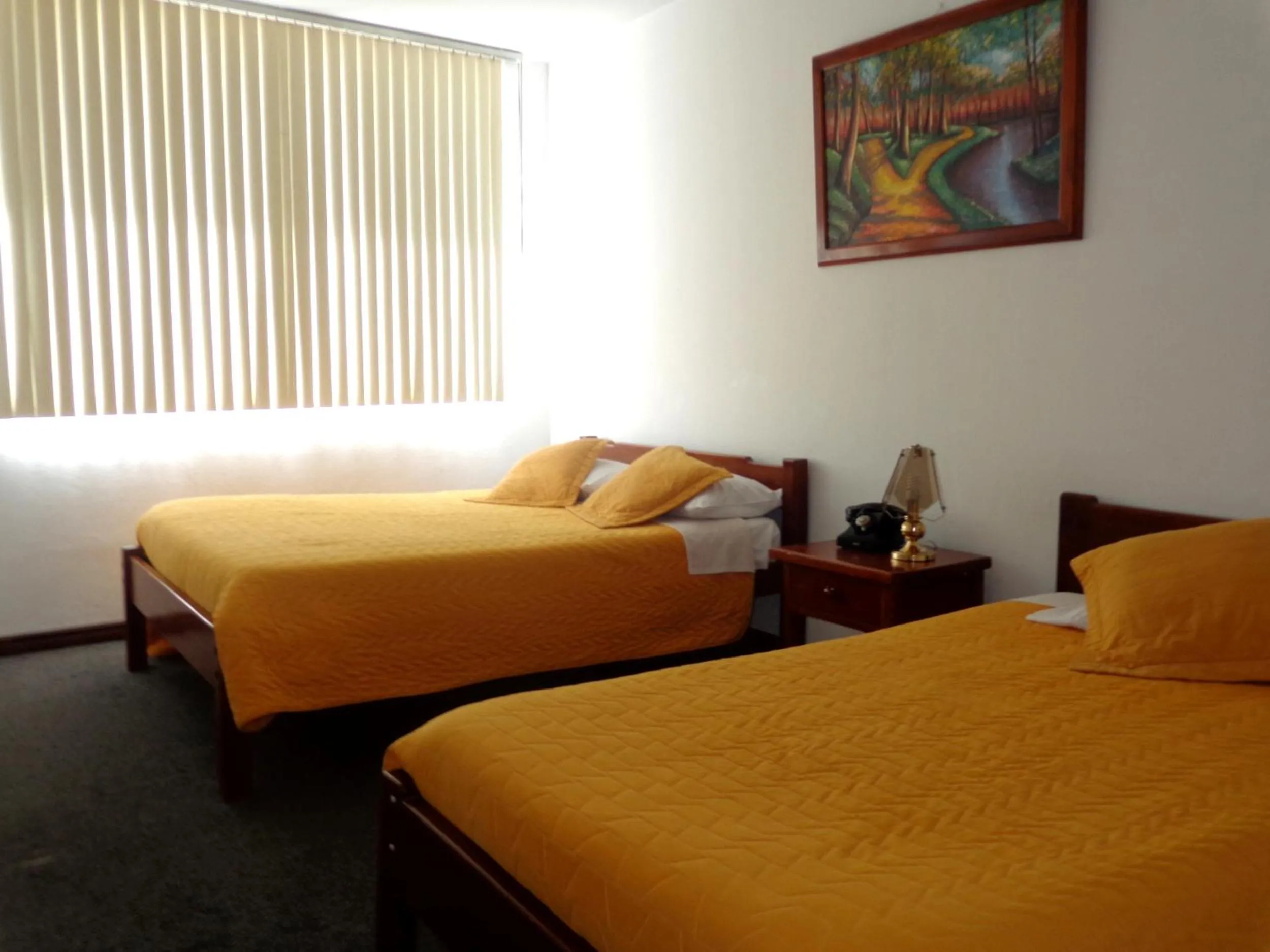 Bedroom, Bed in Hotel 9 de Octubre