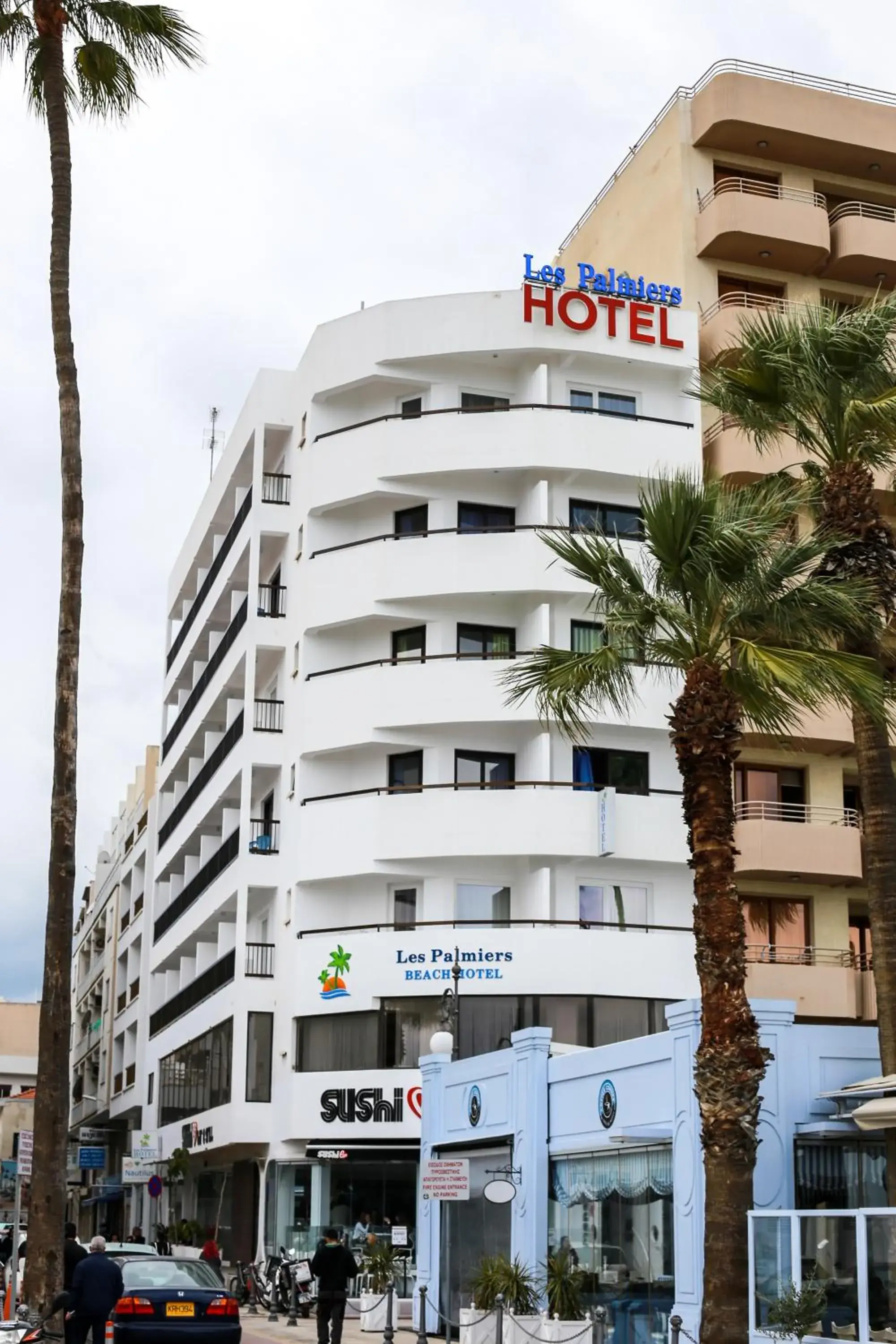 Quadruple Room with Side Sea View (2 Adults + 2 Children) in Les Palmiers Beach Boutique Hotel & Luxury Apartments Quadruple Room with Side Sea View (2 Adults + 2 Children) in Les Palmiers Beach Boutique Hotel & Luxury Apartments