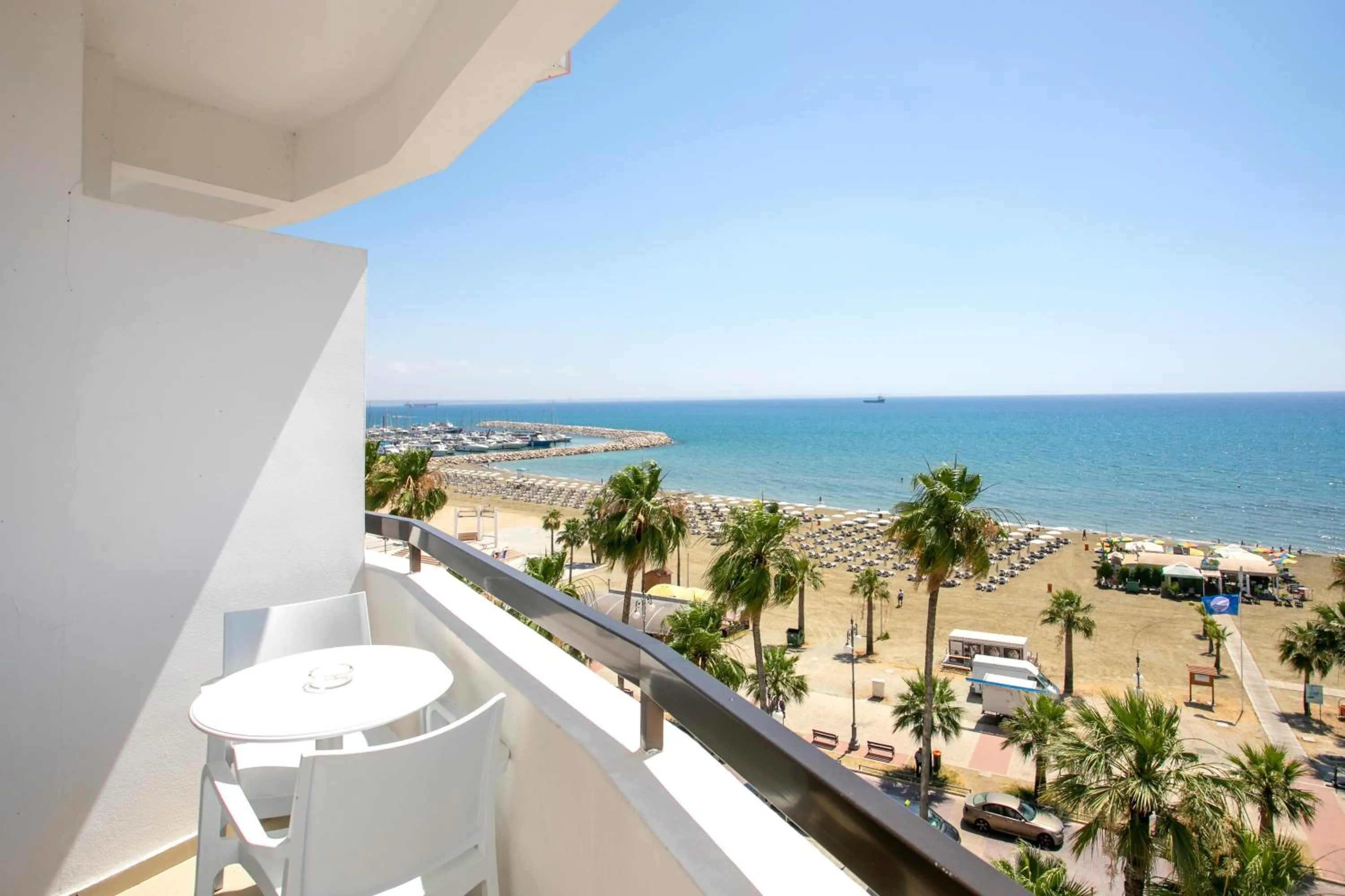 Sea view in Les Palmiers Beach Boutique Hotel & Luxury Apartments