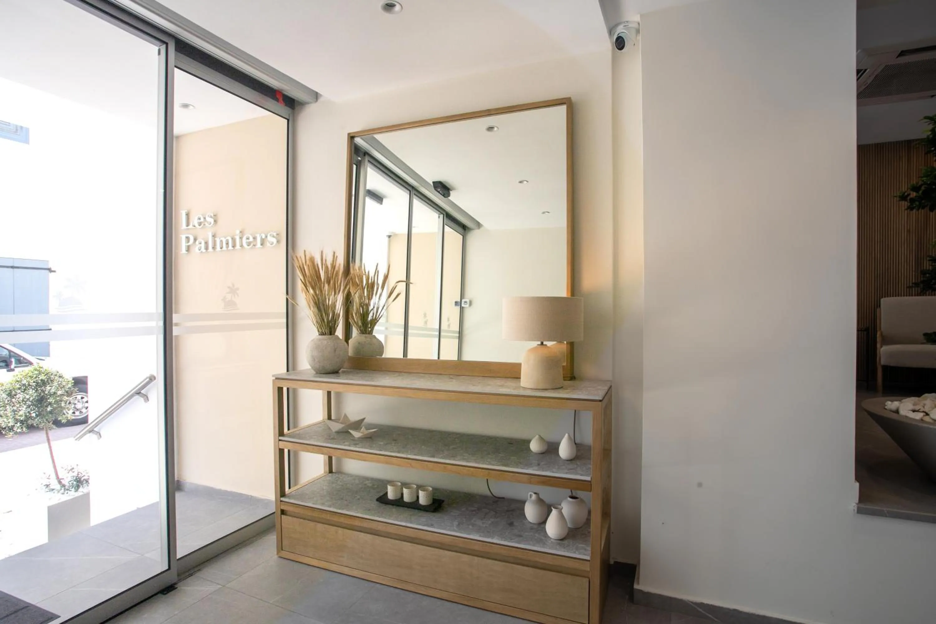 Lobby or reception in Les Palmiers Beach Boutique Hotel & Luxury Apartments