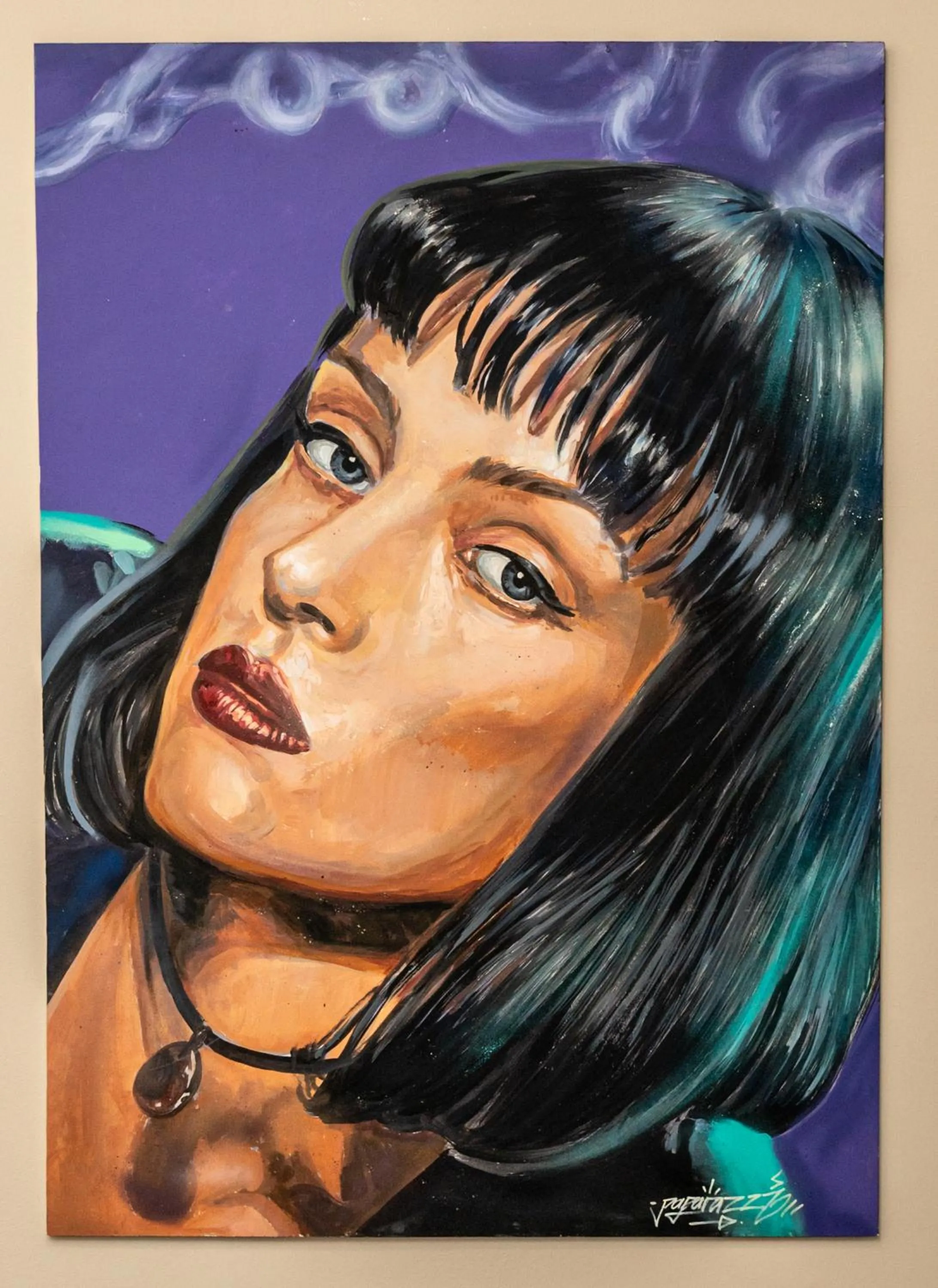 Decorative detail in Rise Urban Art Hotel