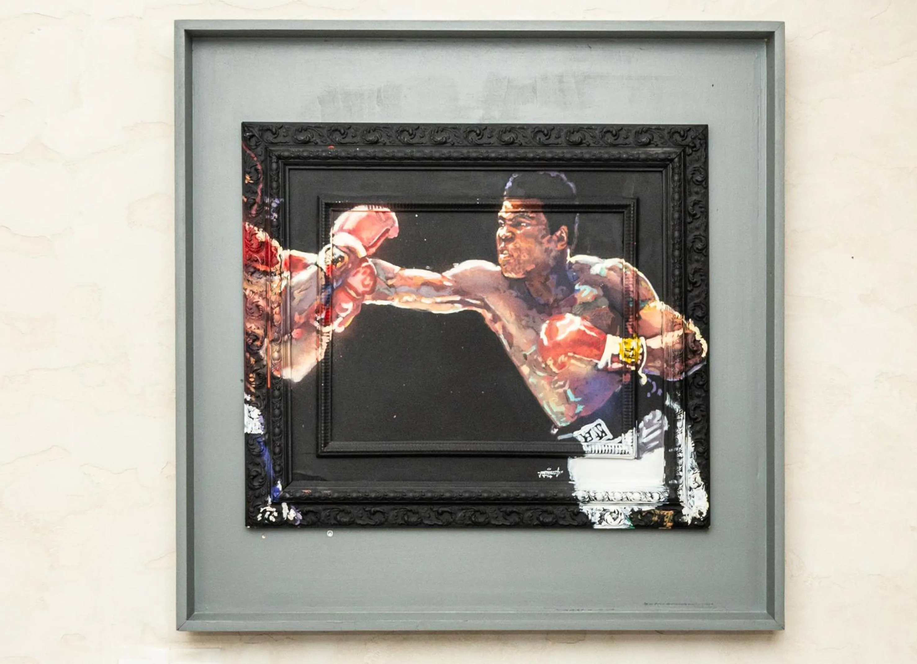 Decorative detail in Rise Urban Art Hotel