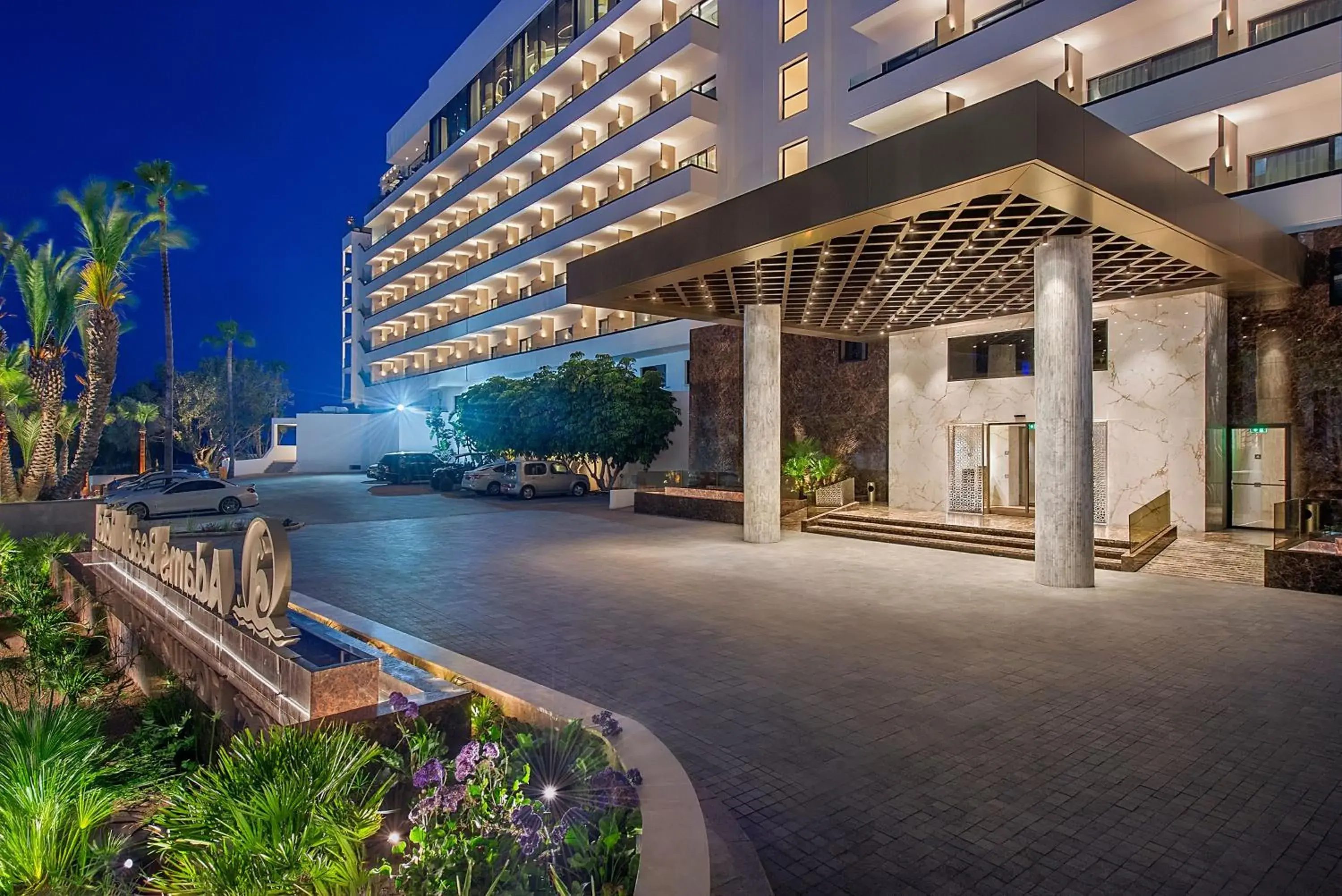 Facade/entrance in Adams Beach Hotel & Spa Facade/entrance in Adams Beach Hotel & Spa