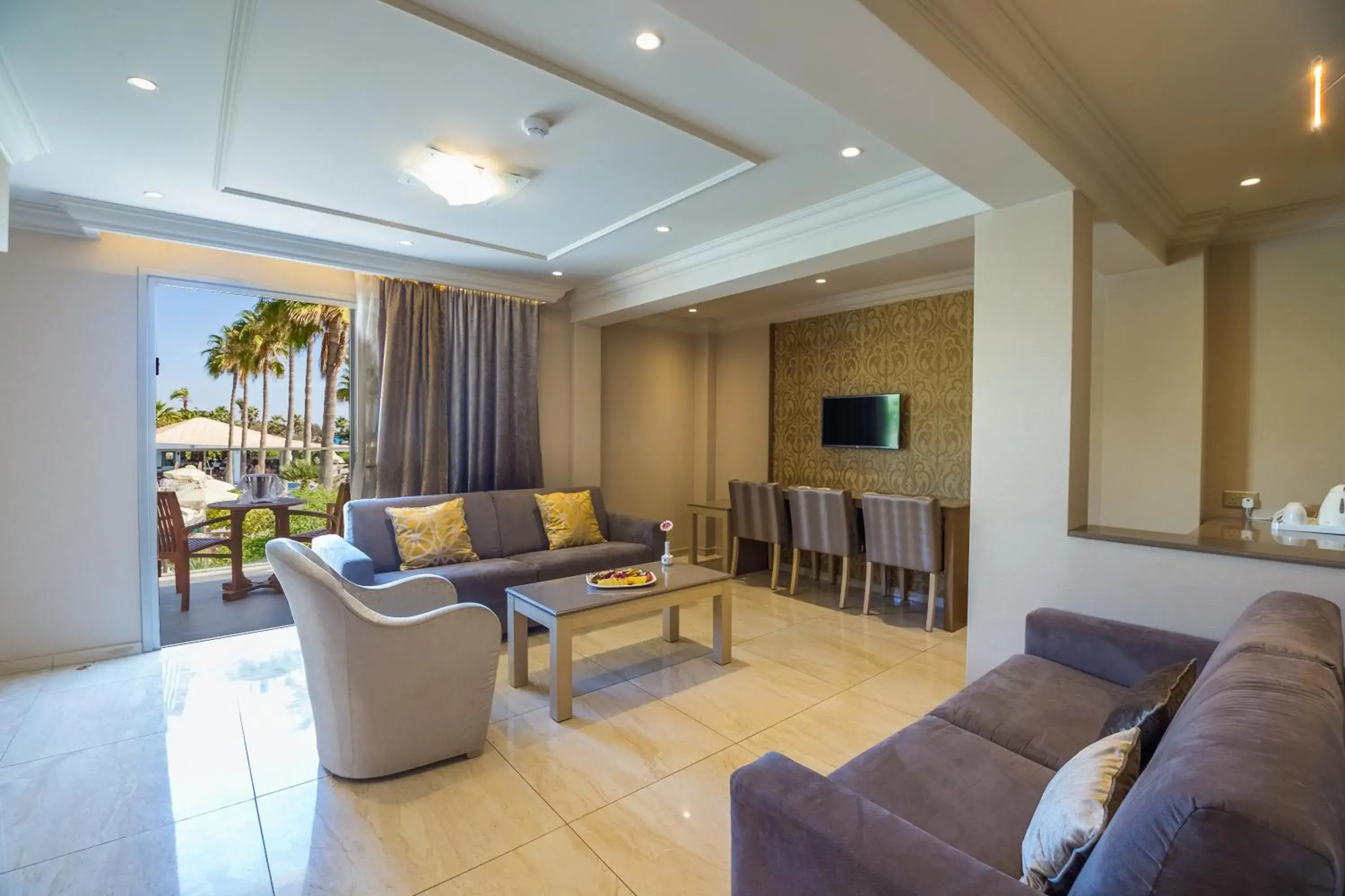 Living room, Seating Area in Adams Beach Hotel & Spa