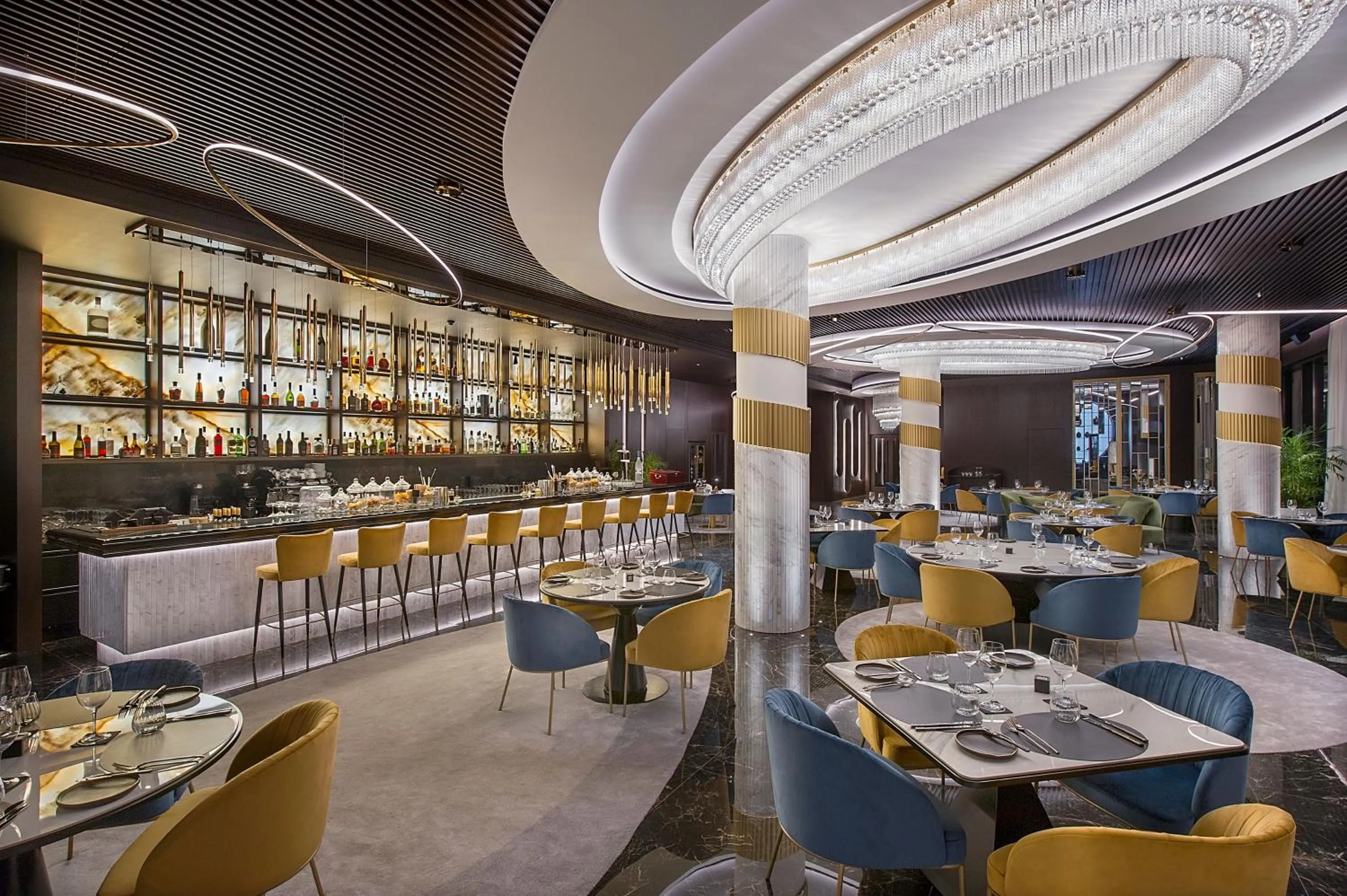 Restaurant/places to eat in Adams Beach Hotel & Spa