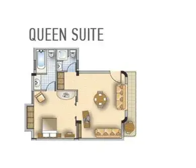 Floor Plan in Adams Beach Hotel & Spa