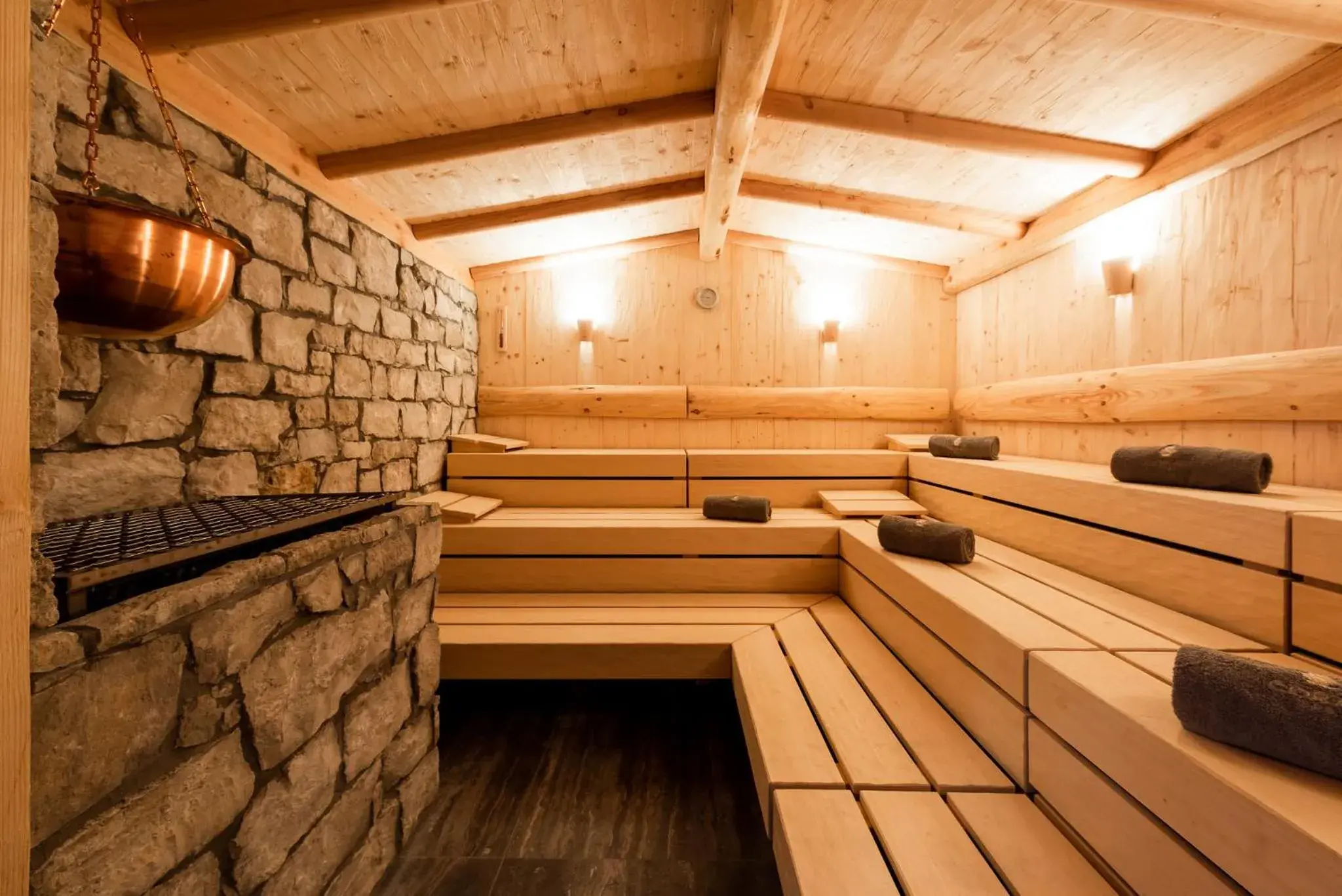 Sauna in Adams Beach Hotel & Spa