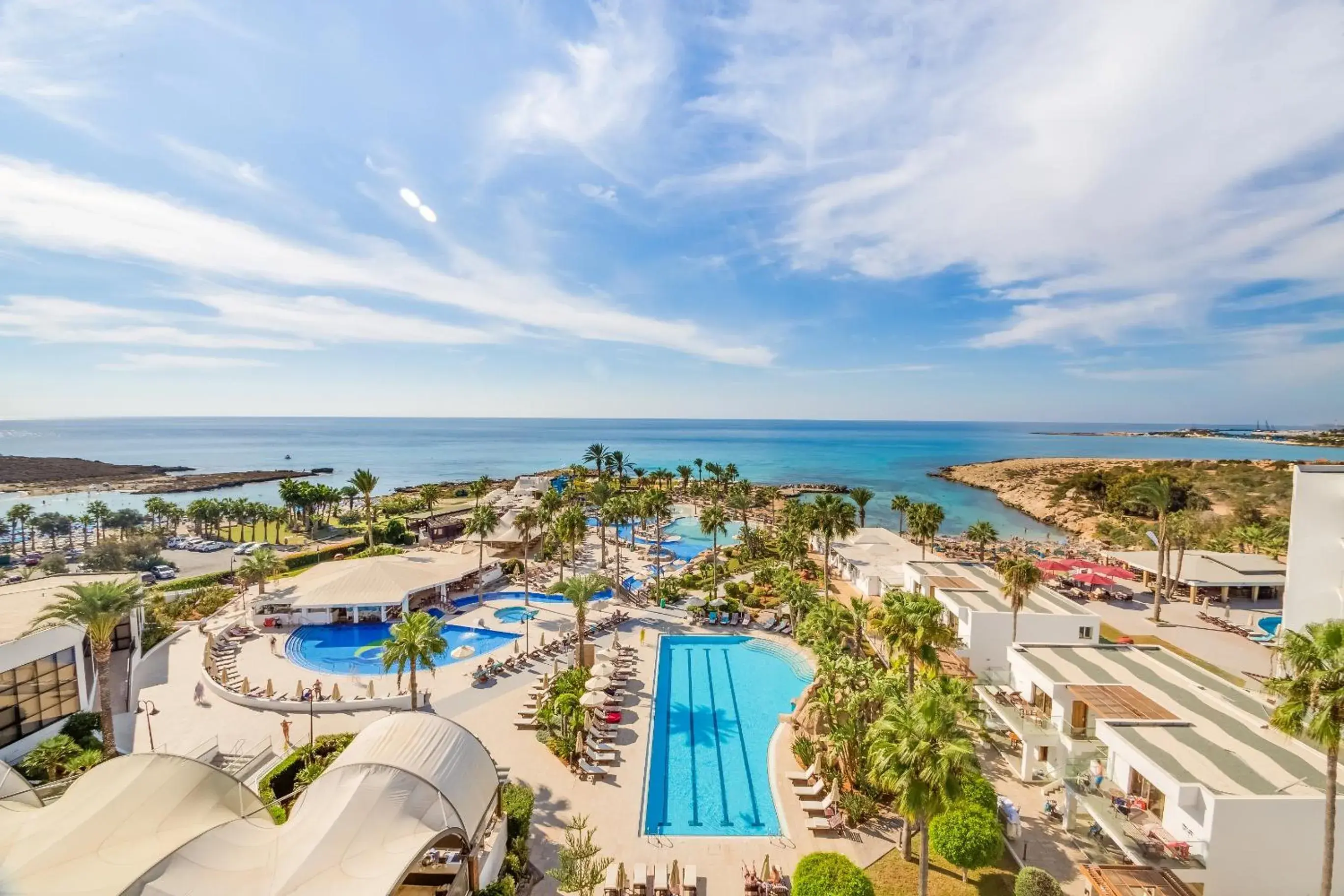 Swimming pool, Pool View in Adams Beach Hotel & Spa