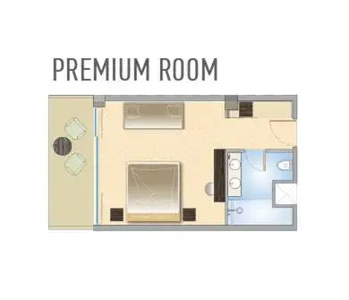 Floor Plan in Adams Beach Hotel & Spa