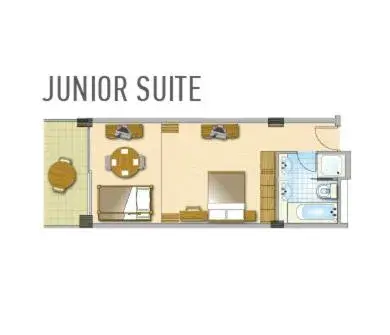 Floor Plan in Adams Beach Hotel & Spa