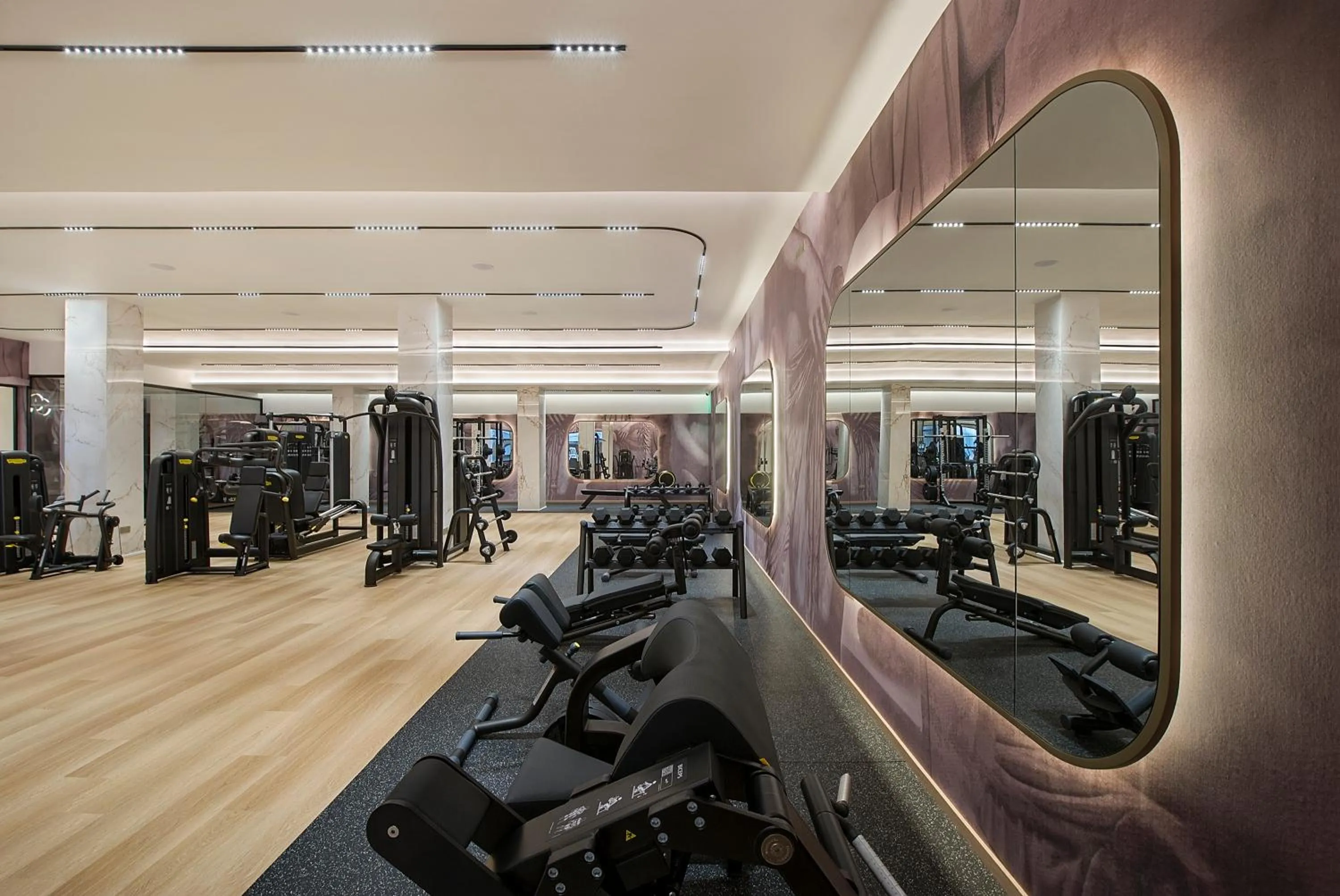 Fitness centre/facilities in Adams Beach Hotel & Spa