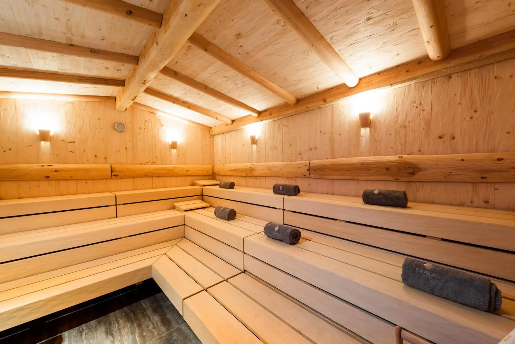 Sauna in Adams Beach Hotel & Spa