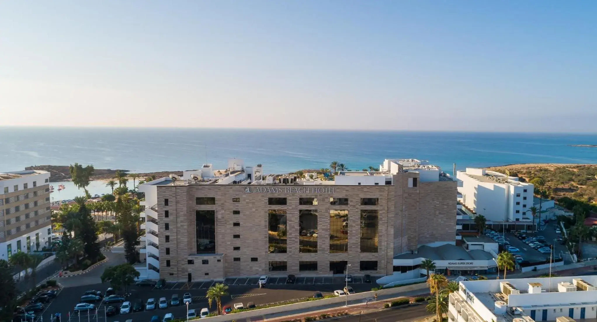 Property building, Bird's-eye View in Adams Beach Hotel & Spa