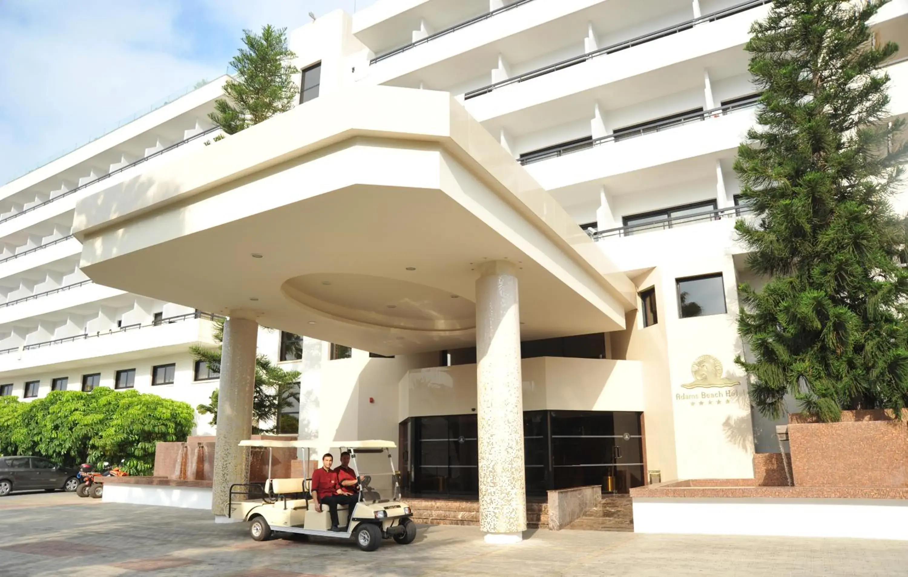 Facade/entrance, Property Building in Adams Beach Hotel & Spa