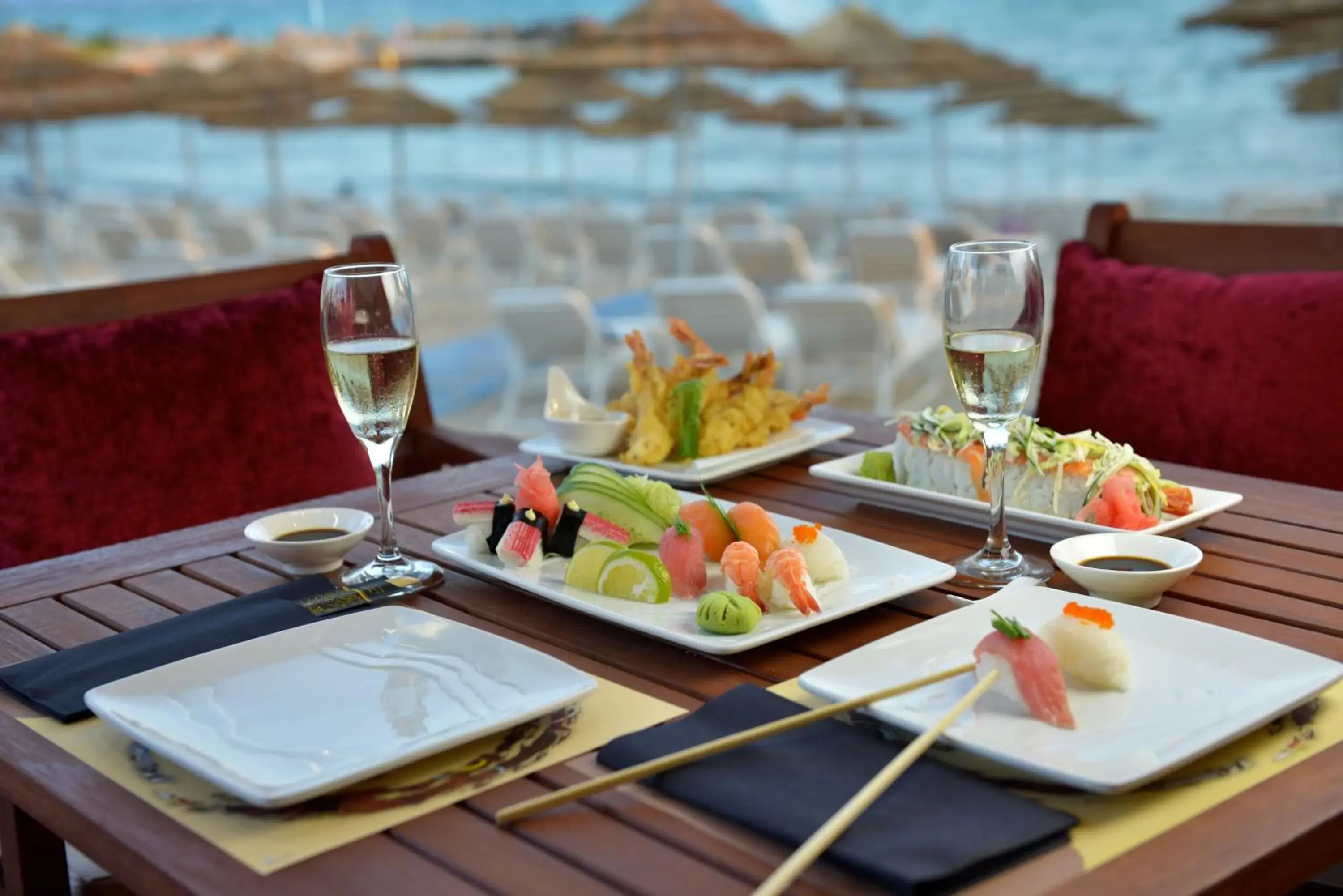 Food in Adams Beach Hotel & Spa