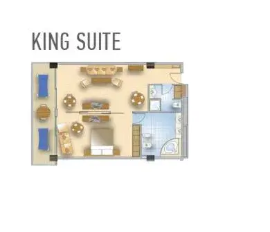 Floor Plan in Adams Beach Hotel & Spa