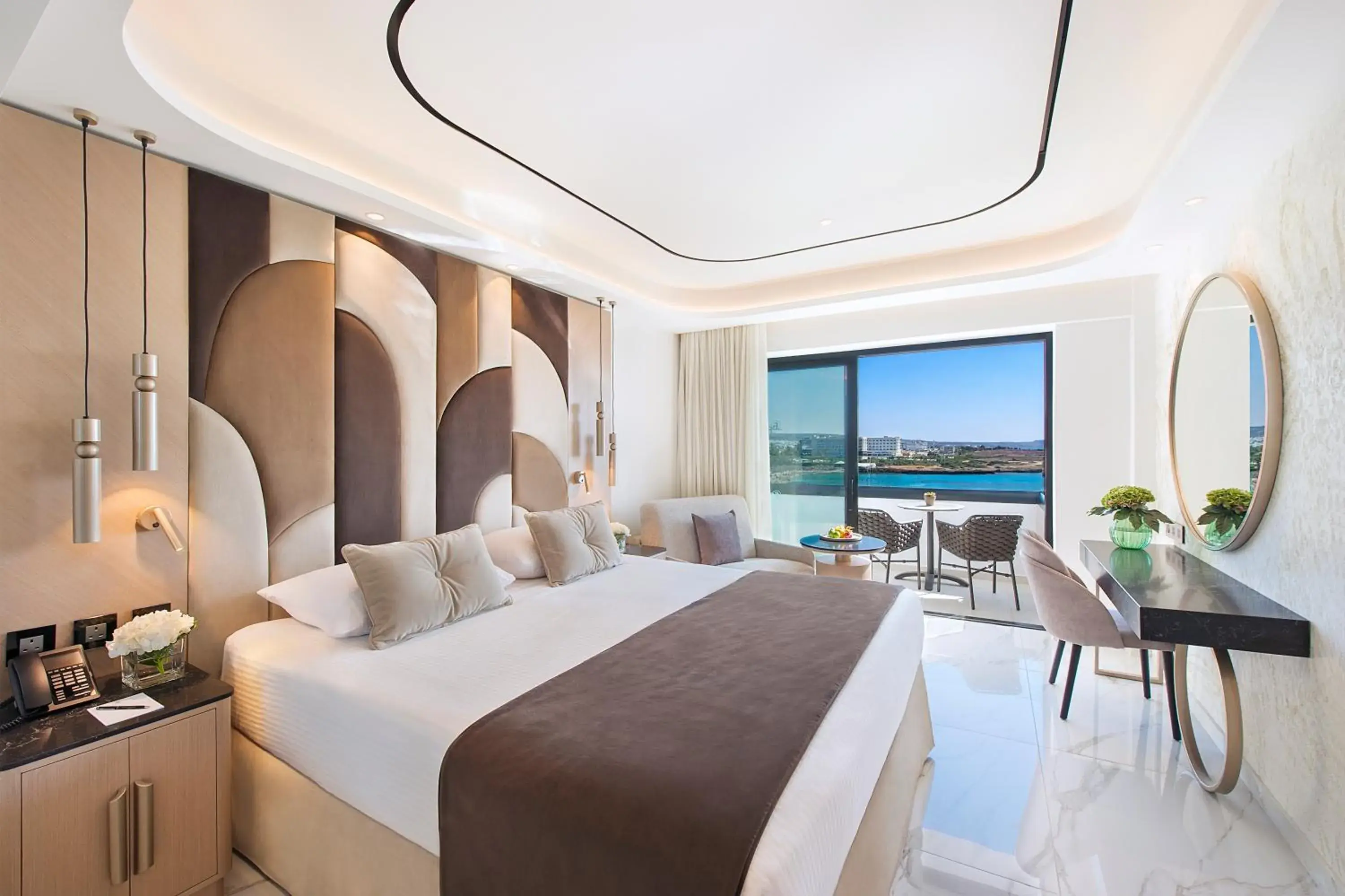 Bedroom in Adams Beach Hotel & Spa