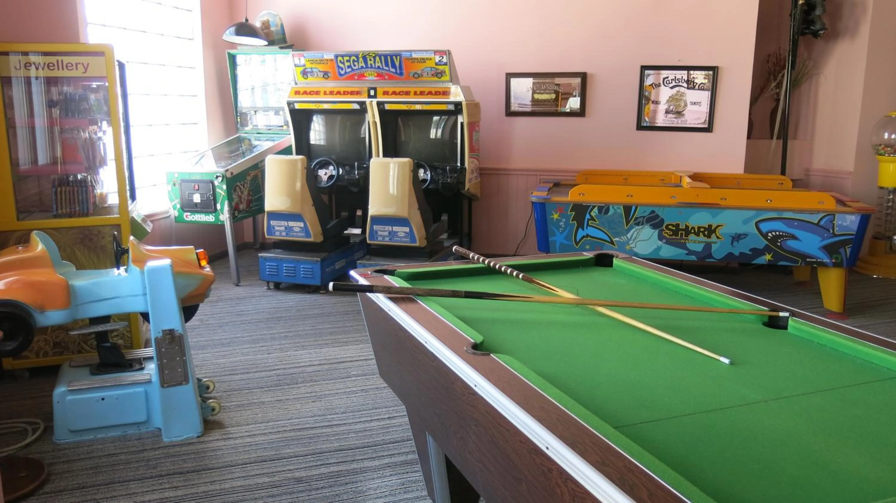 Game Room in Marina Hotel