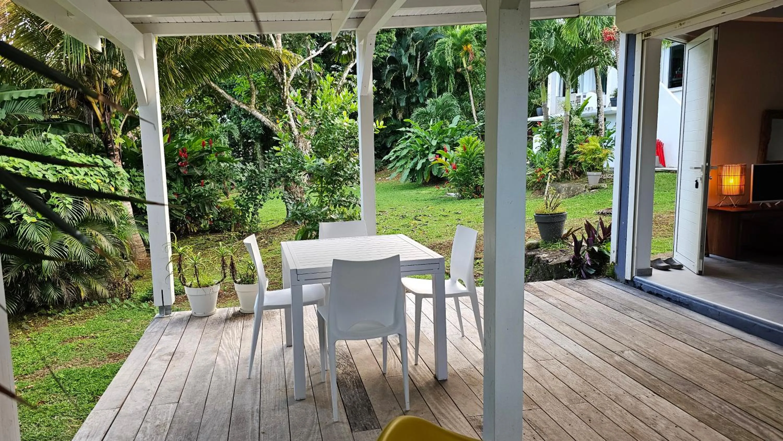 Patio in Habitation Villa Les Cassias