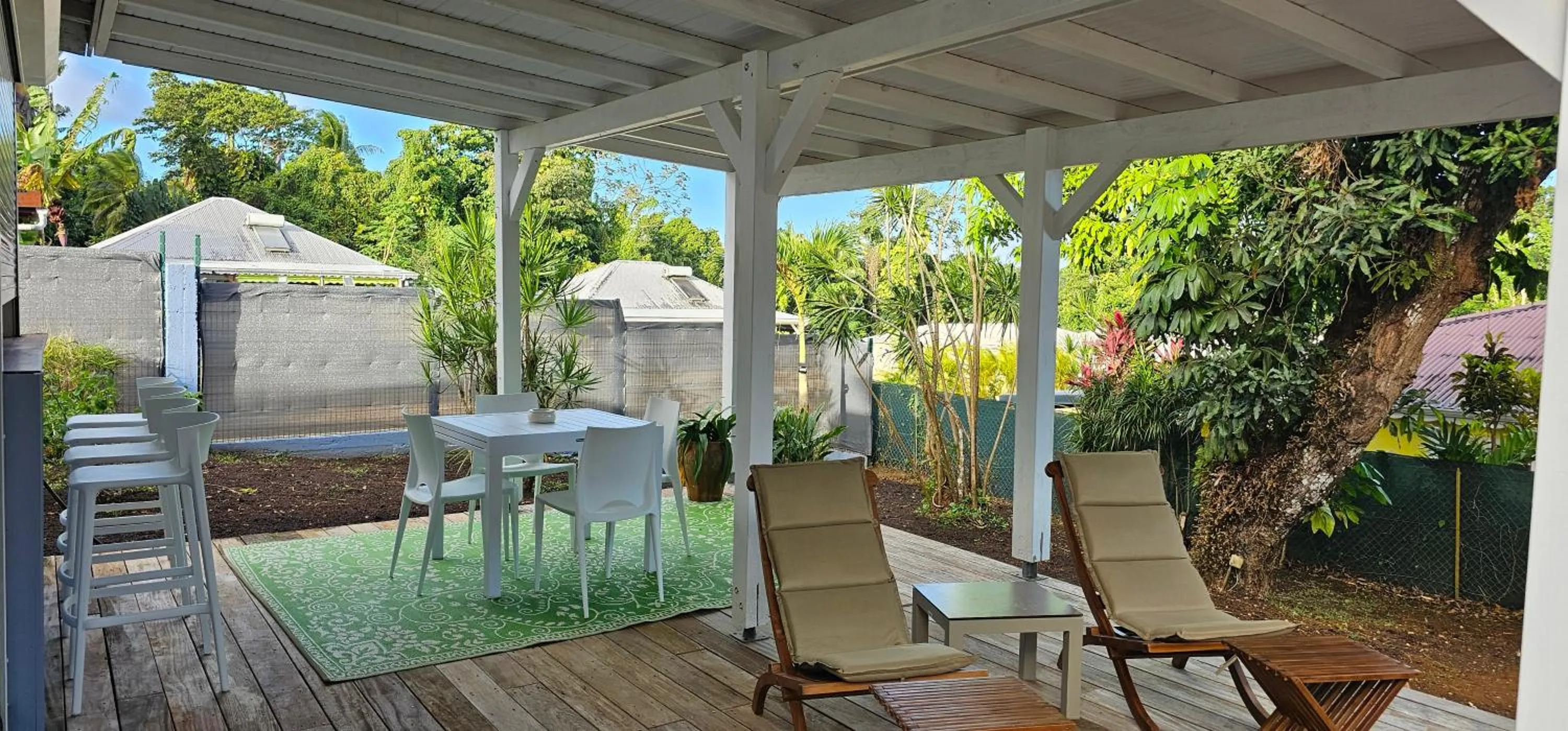 Patio in Habitation Villa Les Cassias
