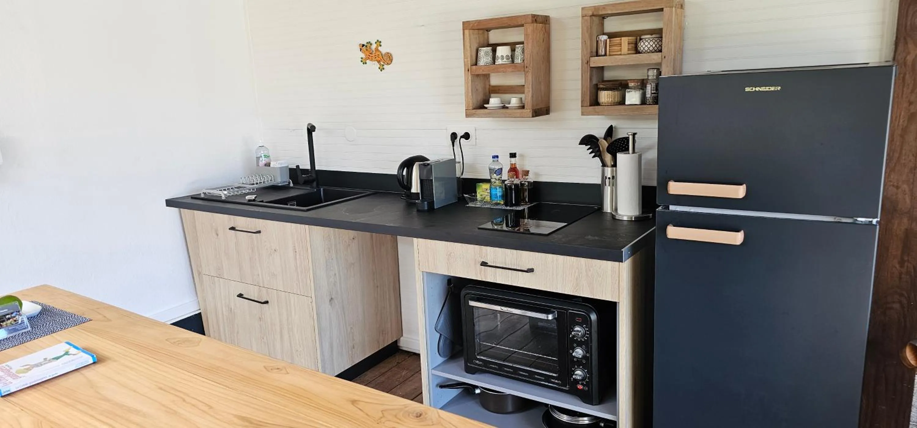 kitchen in Habitation Villa Les Cassias