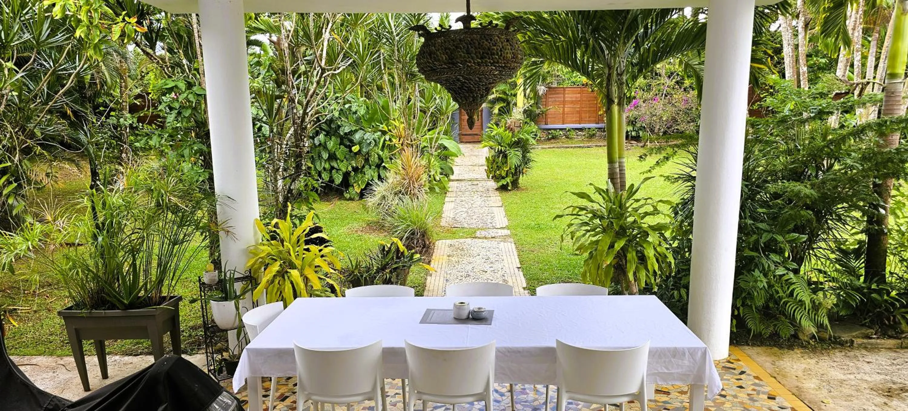 Decorative detail in Habitation Villa Les Cassias