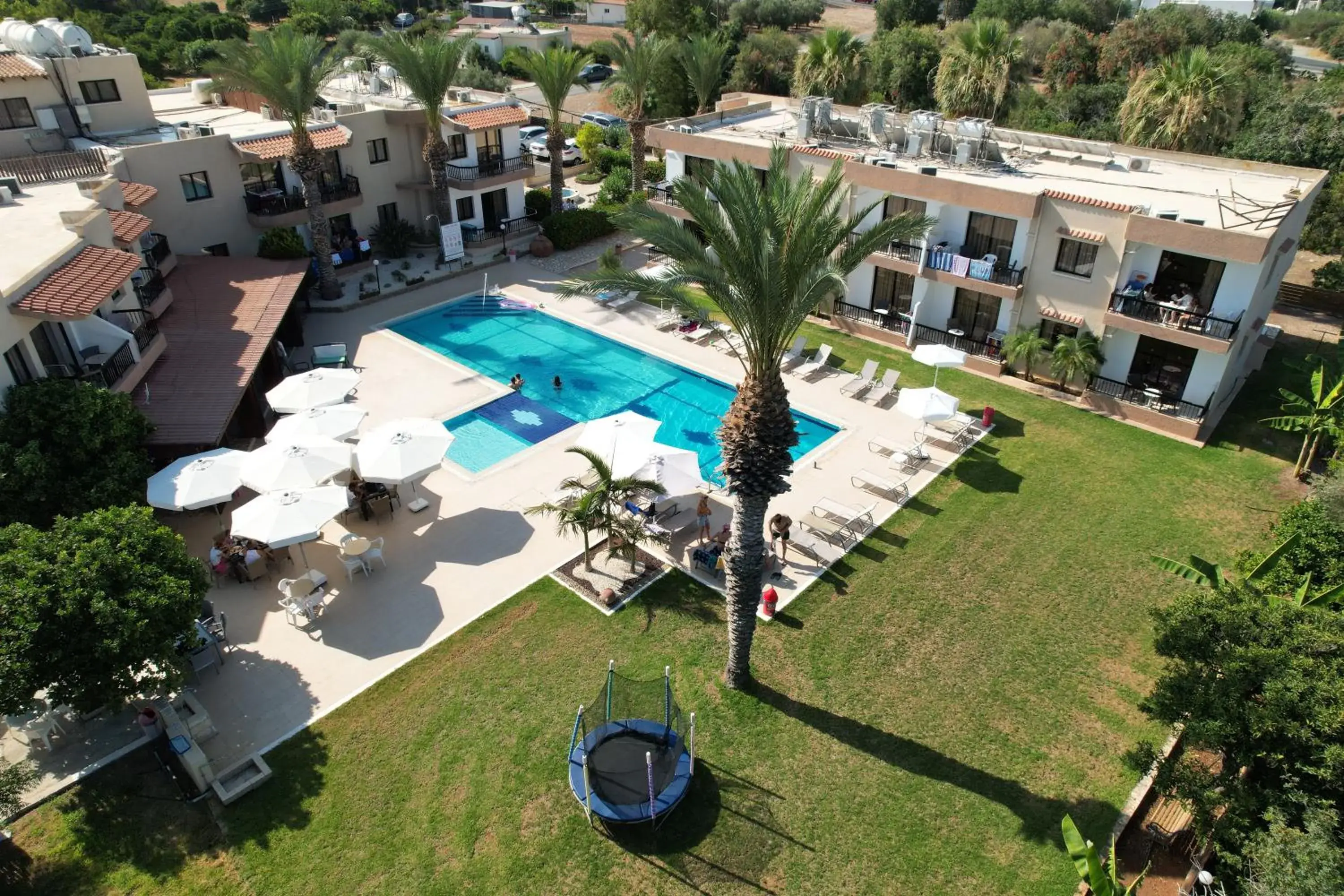 Property building in Anna Hotel Apartments Property building in Anna Hotel Apartments