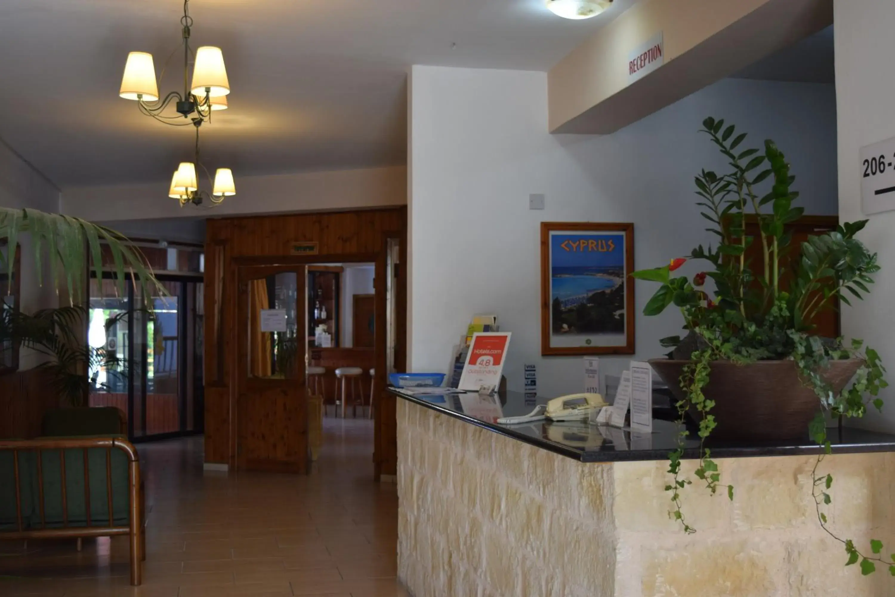 Lobby or reception in Anna Hotel Apartments Lobby or reception in Anna Hotel Apartments