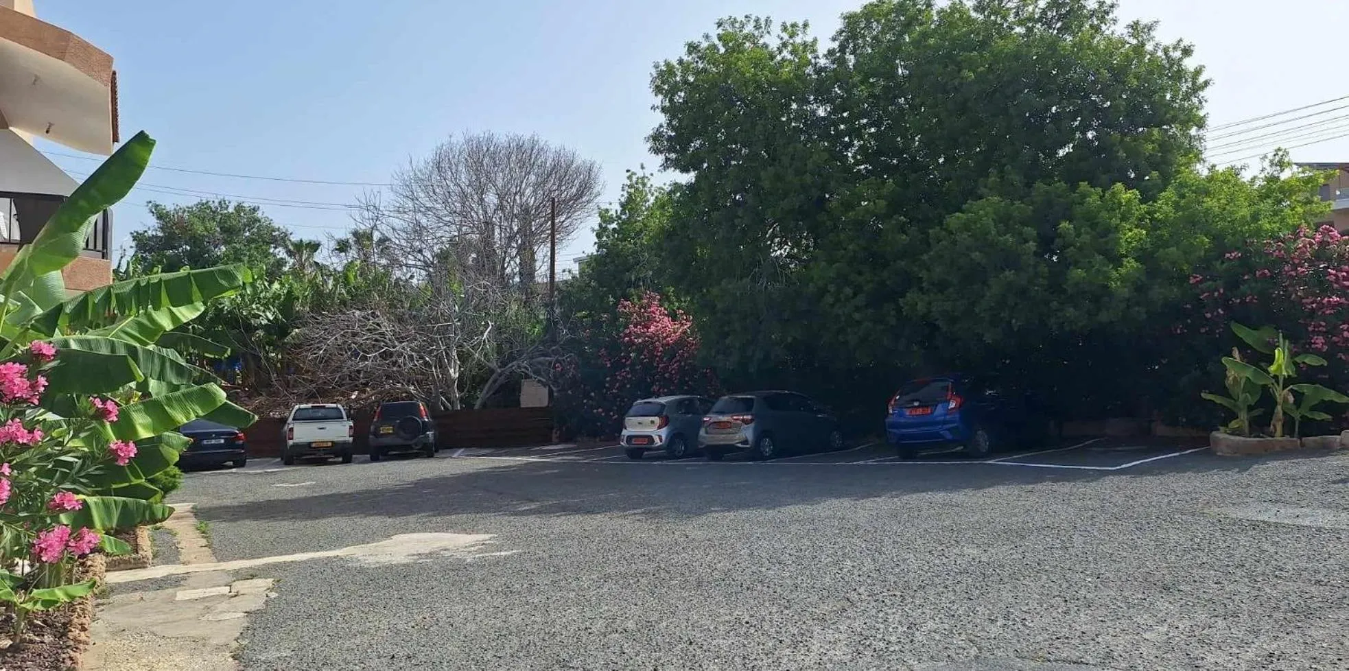 Parking in Anna Hotel Apartments