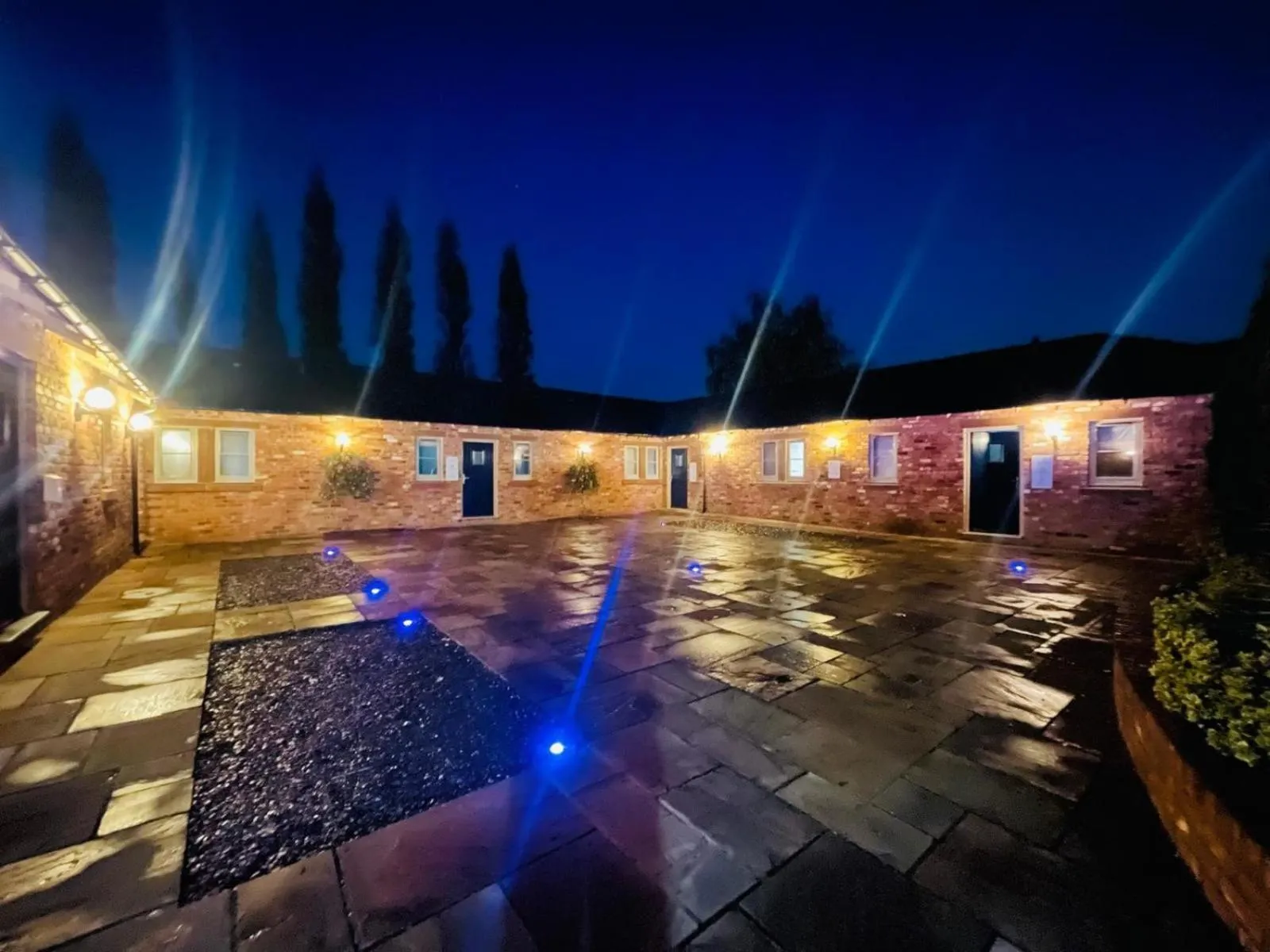 Inner courtyard view in Cock O' Barton