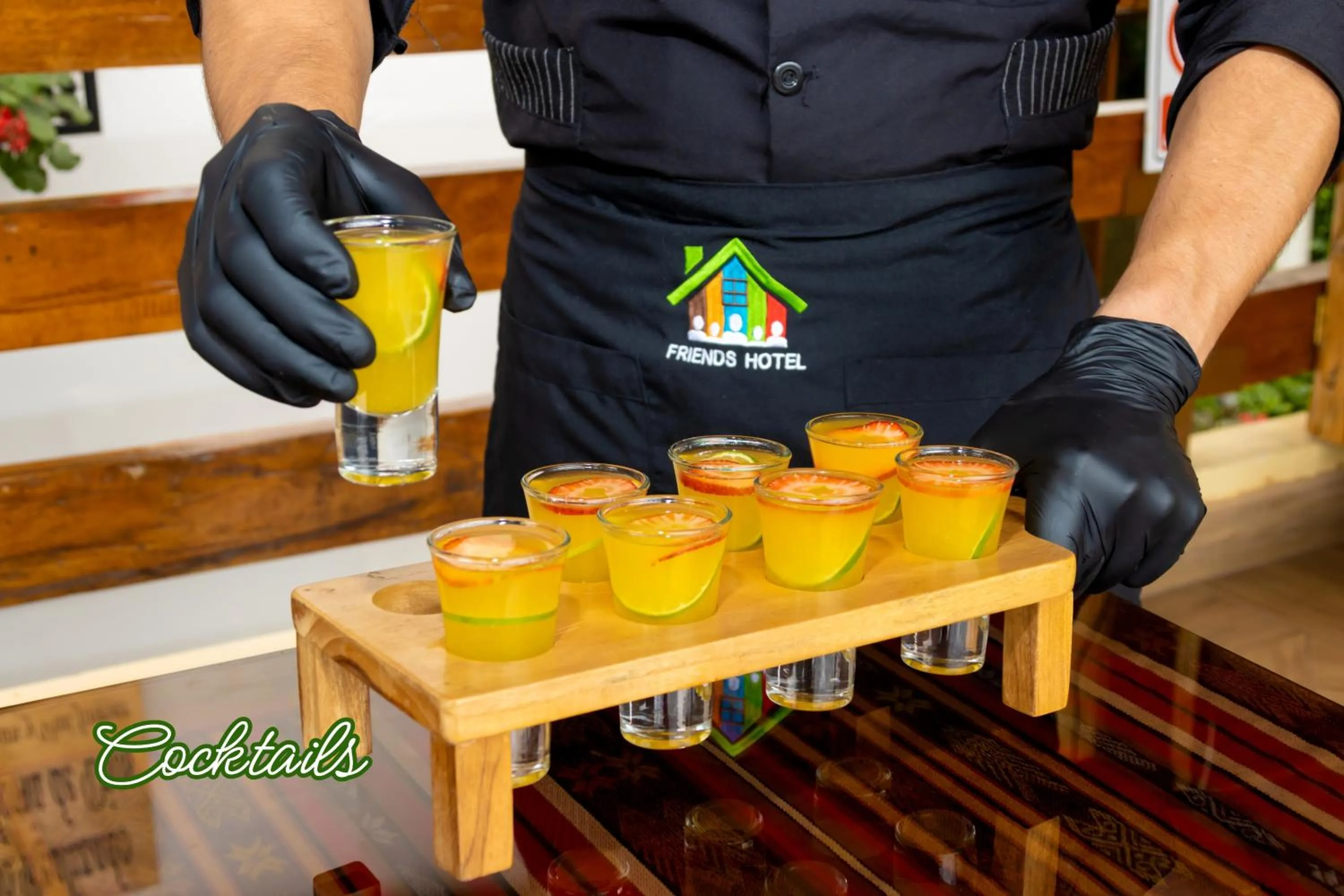 Food and drinks in Friends Hotel & Rooftop - Historic Center & Museums