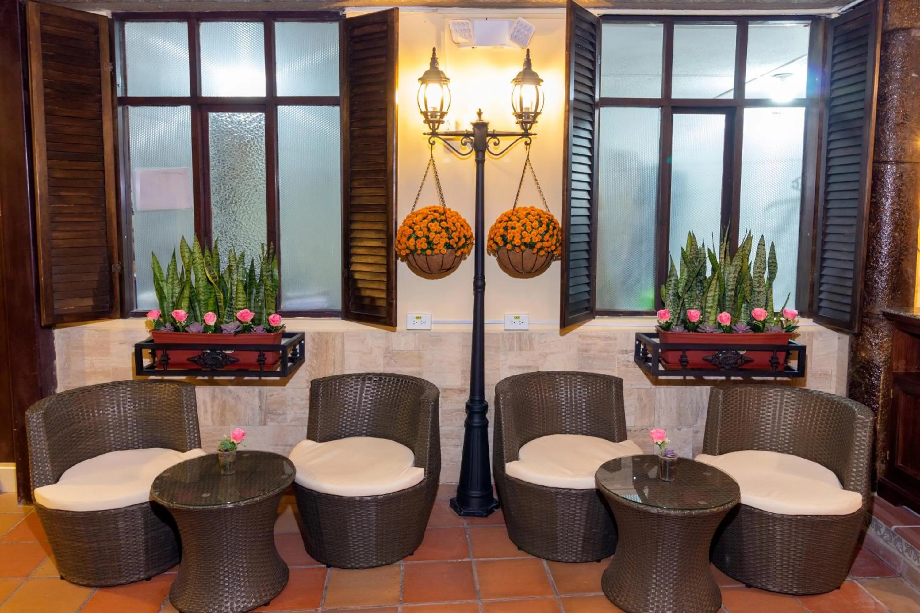 Patio in Friends Hotel & Rooftop - Historic Center & Museums