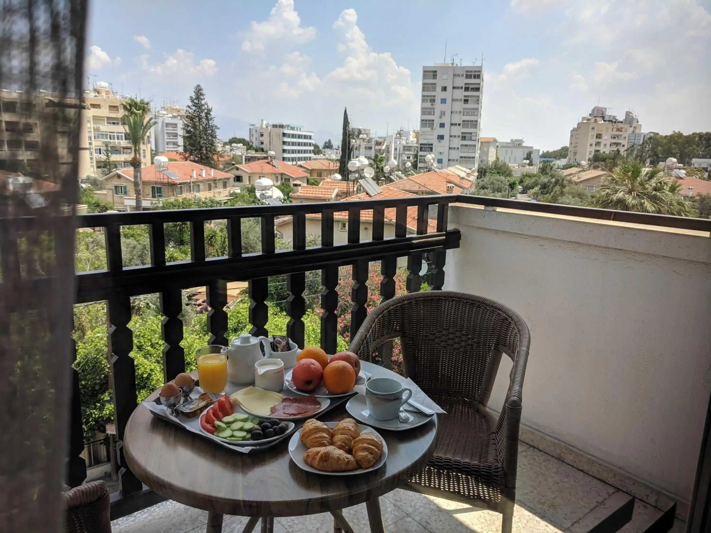 Balcony/Terrace in Lordos Hotel Apartments Nicosia