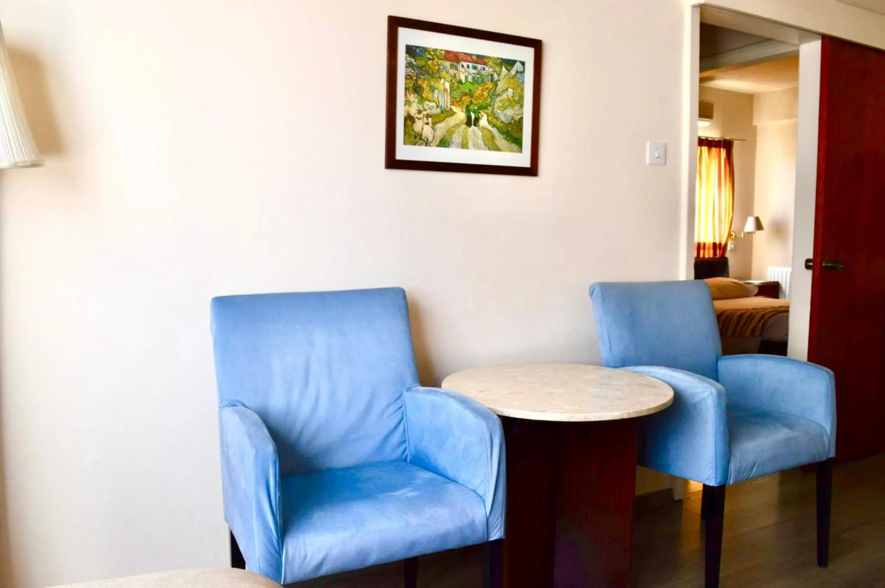 Seating Area in Lordos Hotel Apartments Nicosia