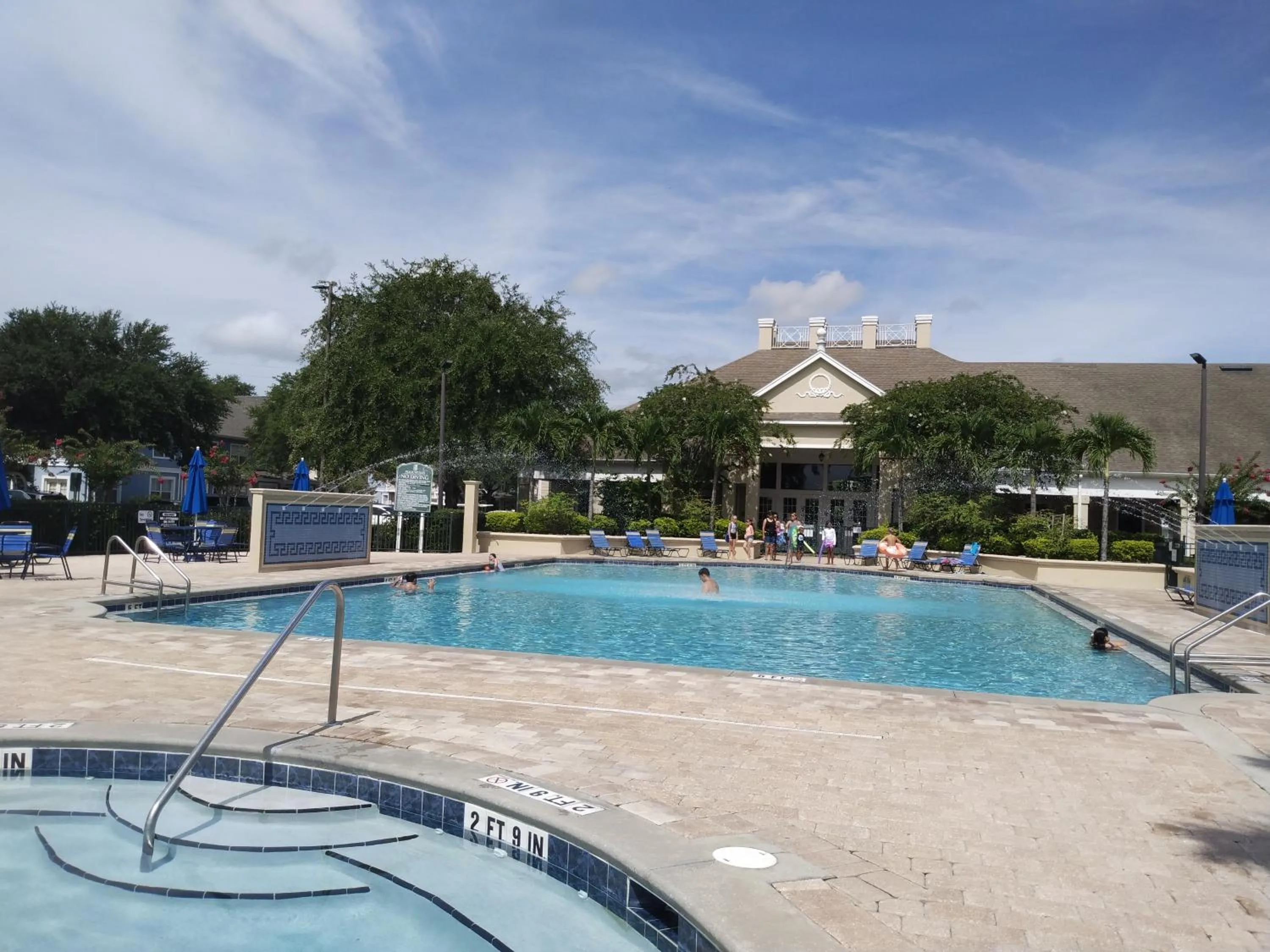 Swimming pool in True Happiness, Housing Near Disney Word