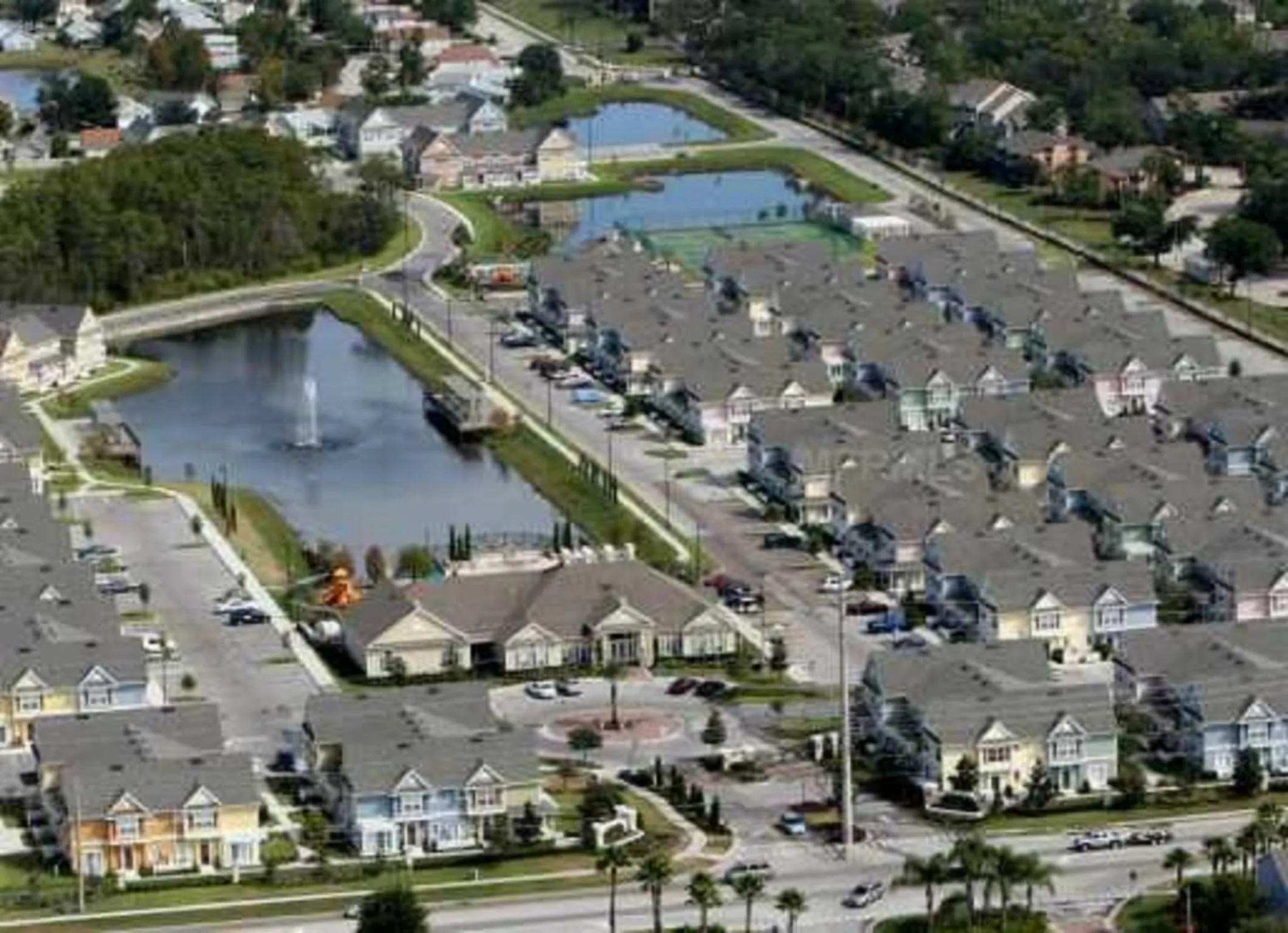 Bird's eye view in True Happiness, Housing Near Disney Word
