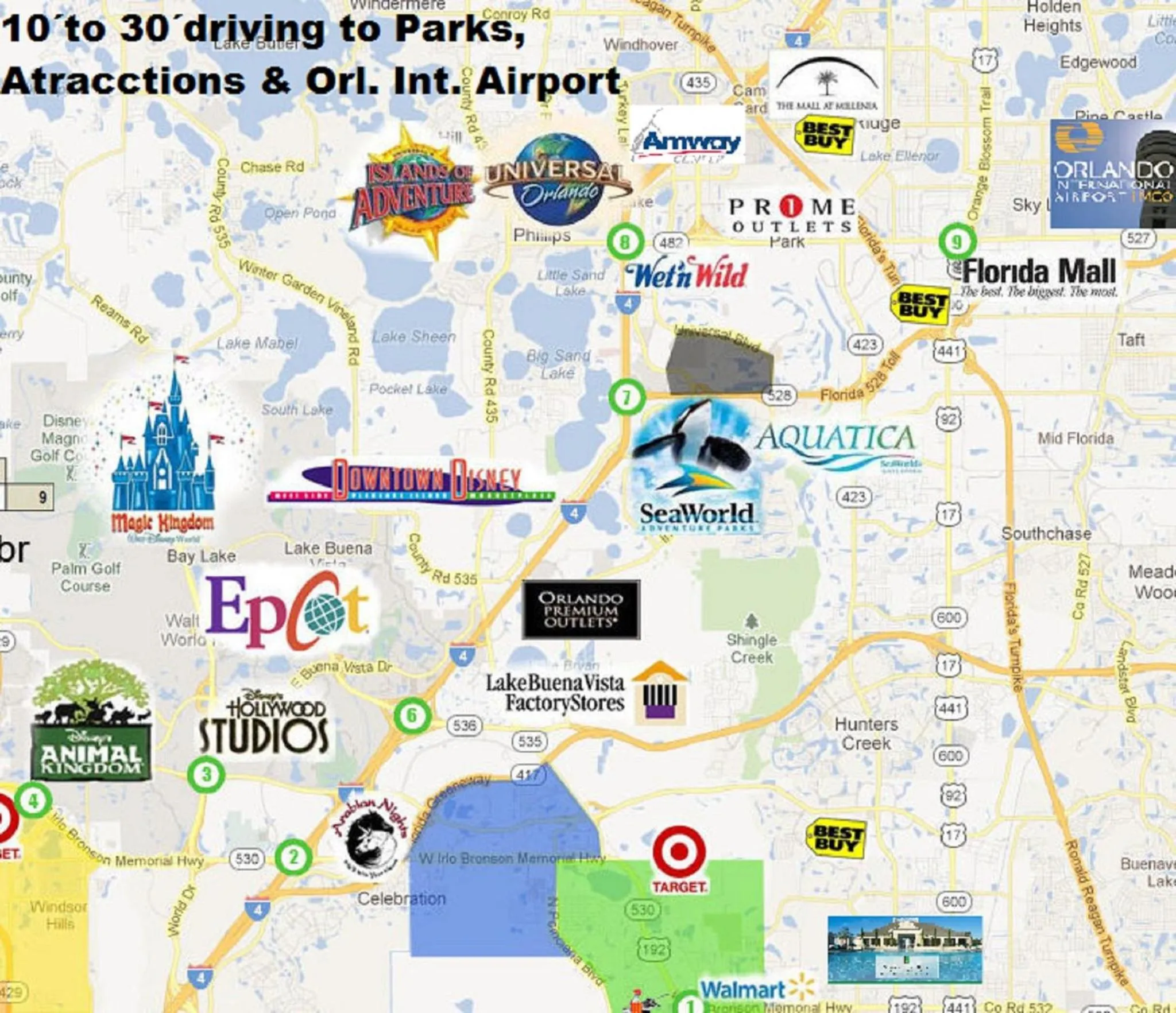 Activities in True Happiness, Housing Near Disney Word