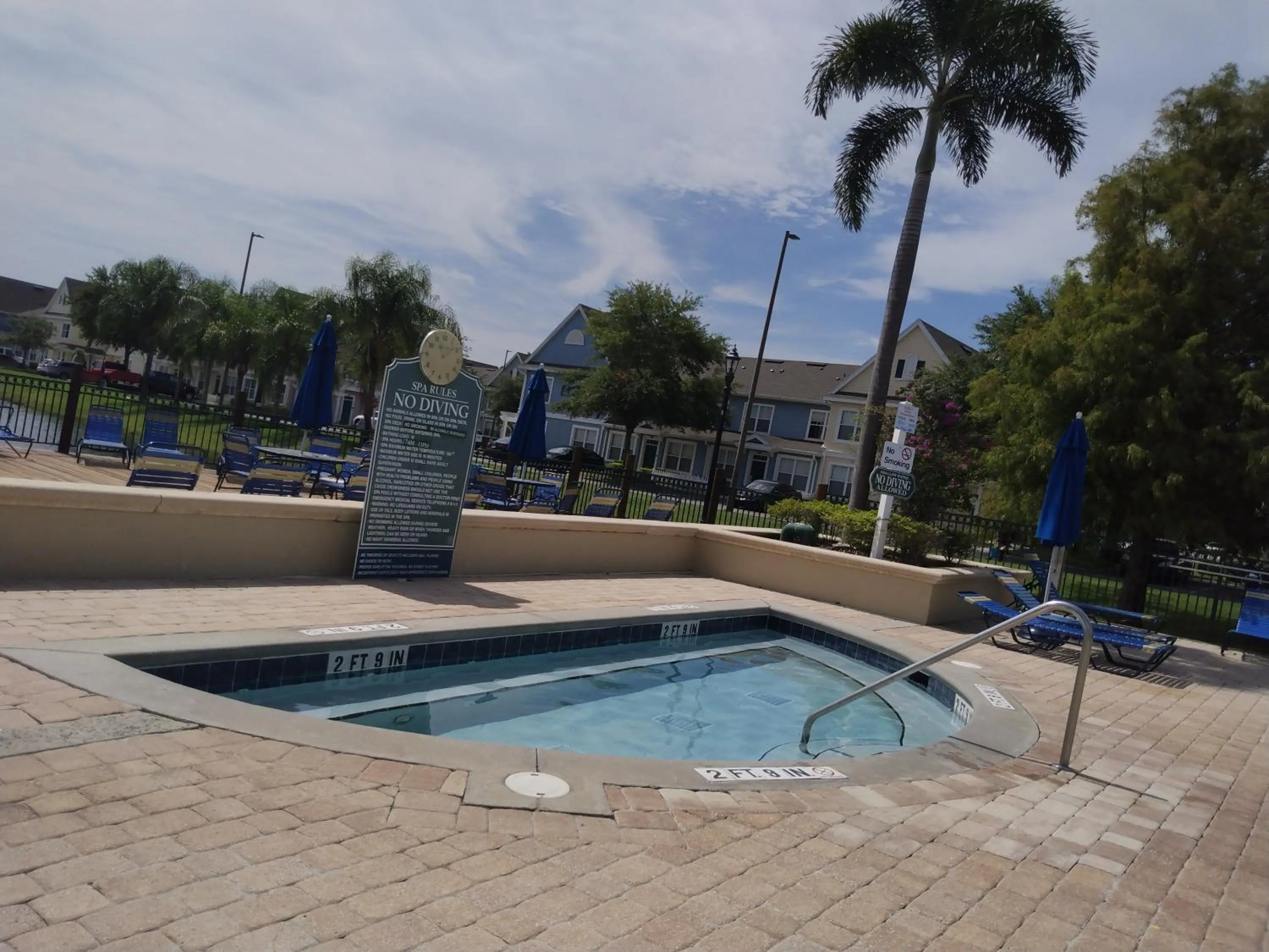 Swimming pool in True Happiness, Housing Near Disney Word