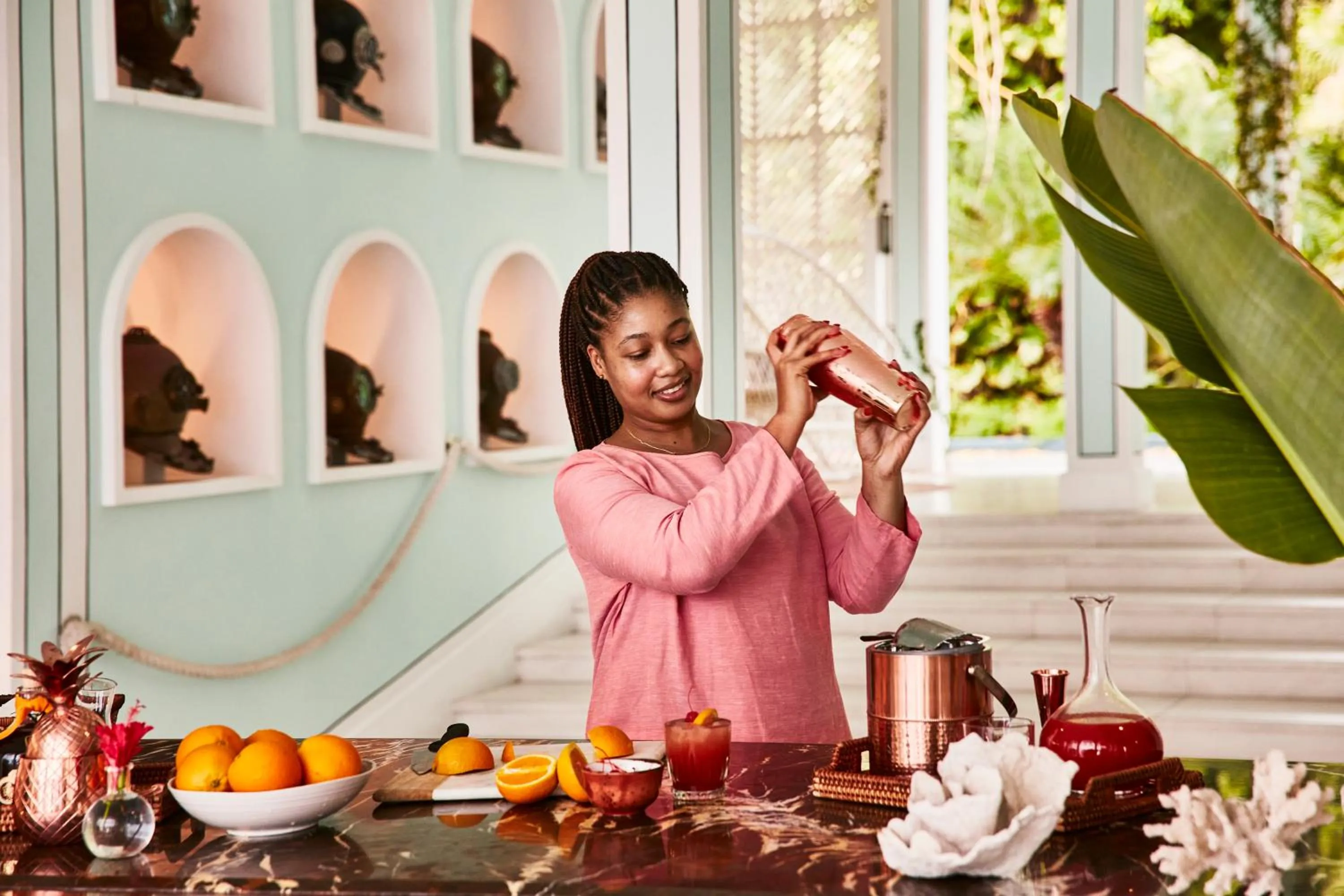 Drinks in Malliouhana Resort Anguilla